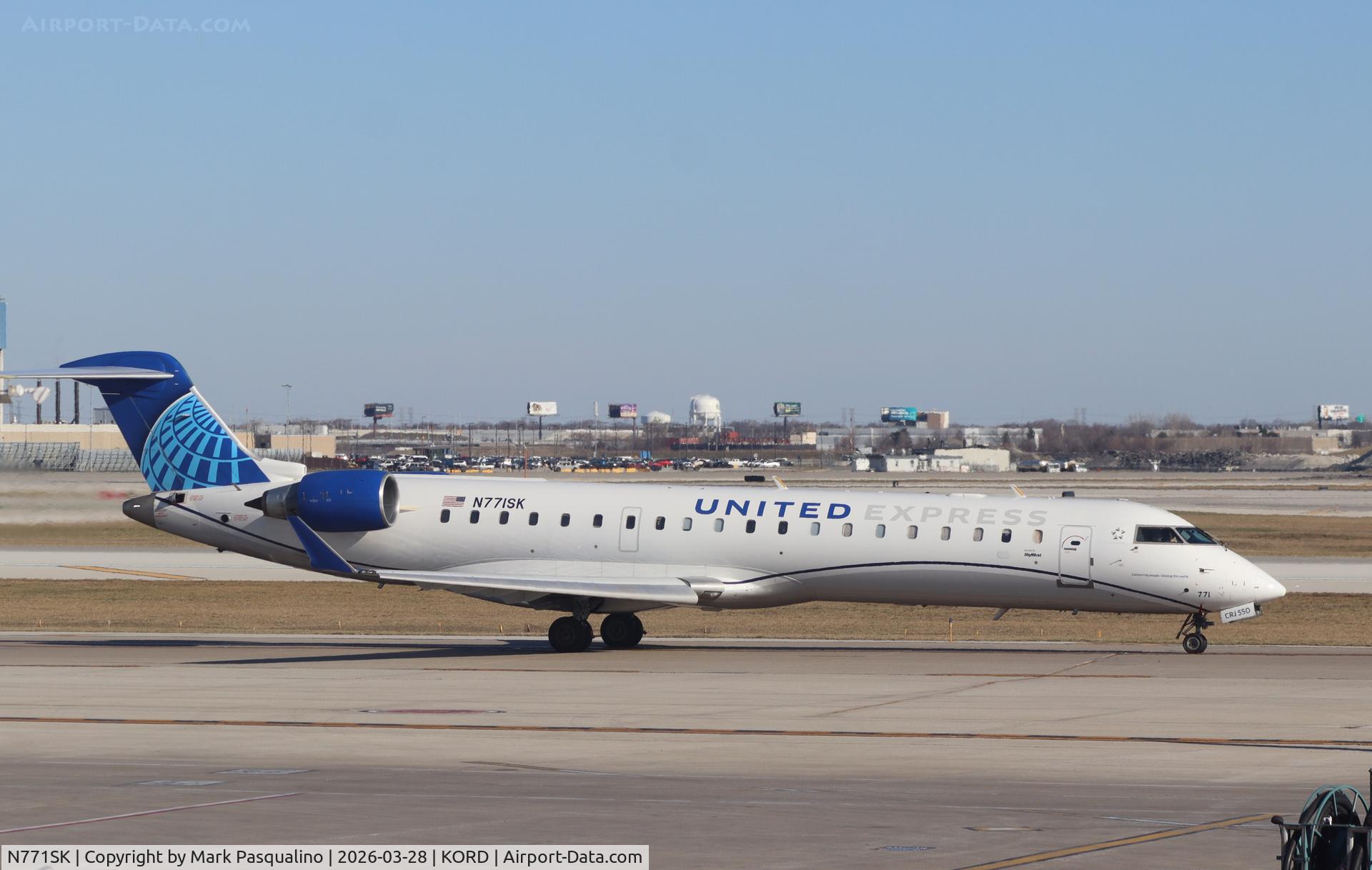N771SK, 2006 Bombardier CRJ-700 (CL-600-2C10) Regional Jet C/N 10244, CL-600-2C10