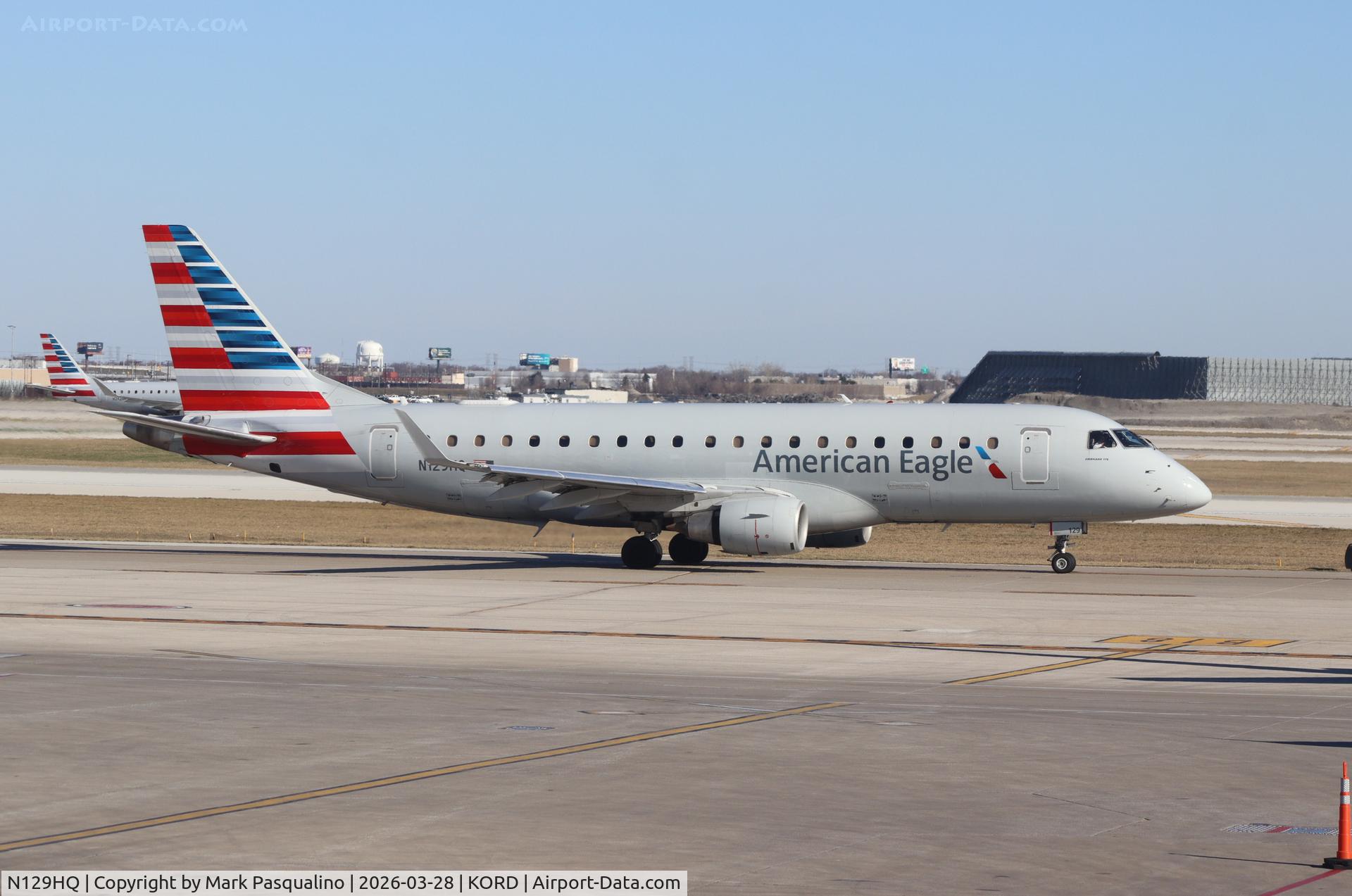 N129HQ, 2008 Embraer 175LR (ERJ-170-200LR) C/N 17000211, ERJ-170-200LR
