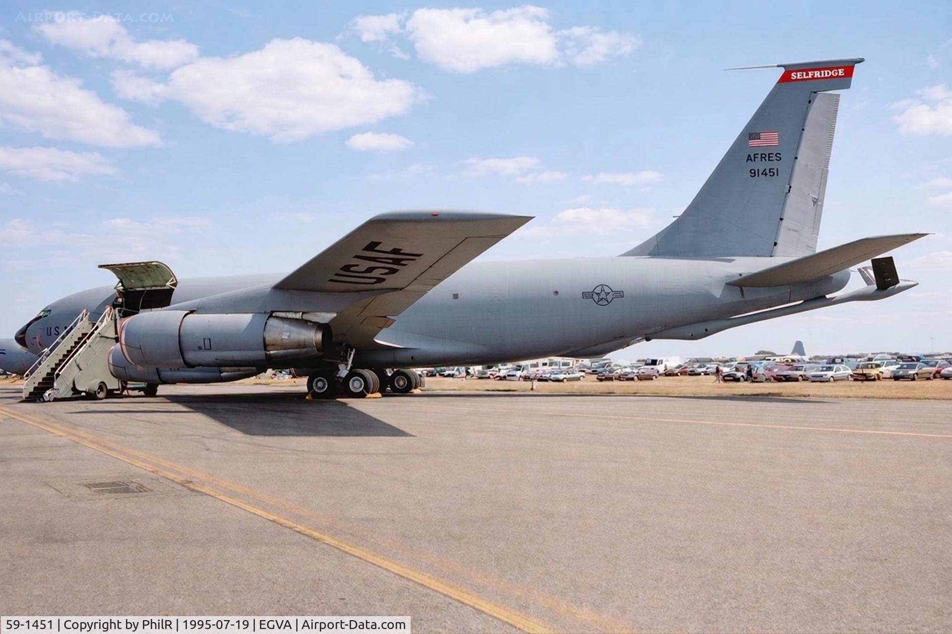 59-1451, 1959 Boeing KC-135E Stratotanker C/N 17939, 59-1451 1960 Boeing KC-135E USAF IAT 