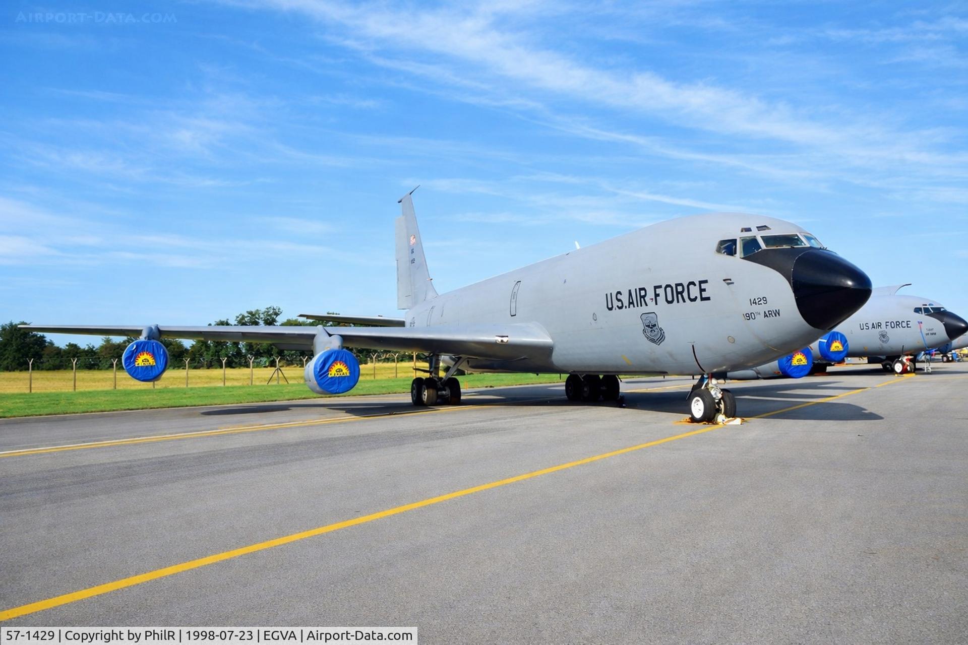 57-1429, 1957 Boeing KC-135E Stratotanker C/N 17500, 57-1429 1957 Boeing KC-135E USAF RIAT