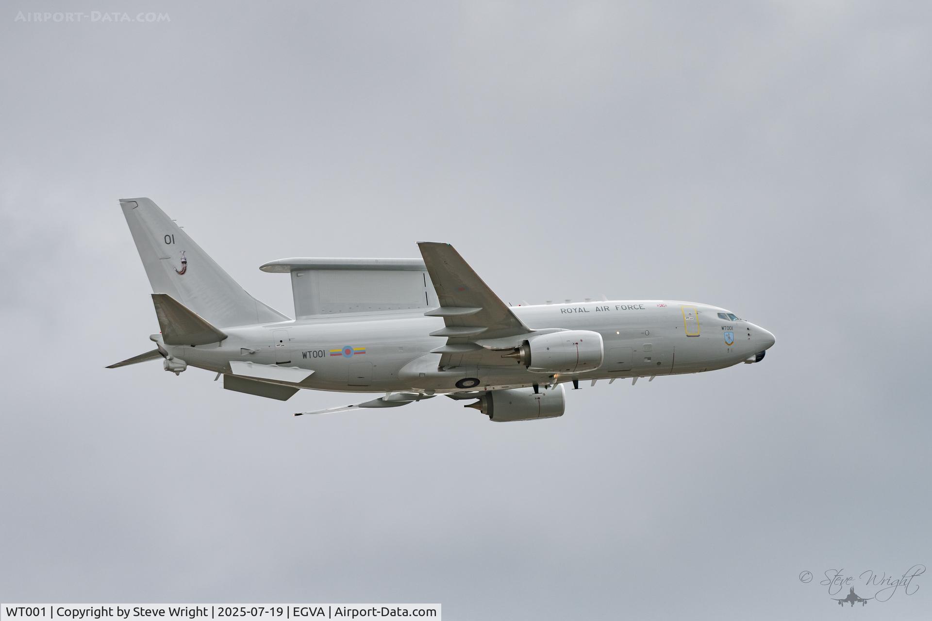 WT001, 2010 Boeing E-7A AEW Mk1 (737-73W) C/N 38633, RIAT 2025 RAF Fairford, England