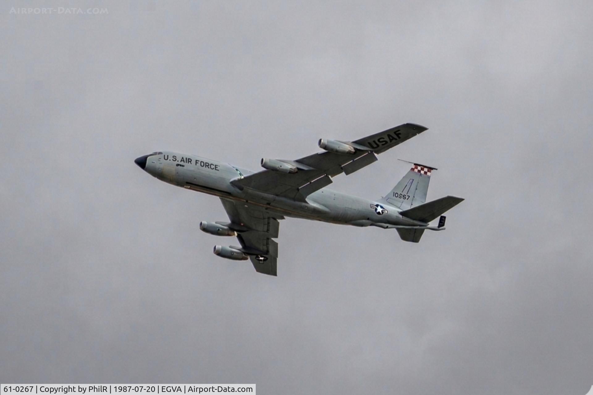 61-0267, 1961 Boeing KC-135A Stratotanker C/N 18174, 61-0267 1961 Boeing KC-135A USAF IAT 