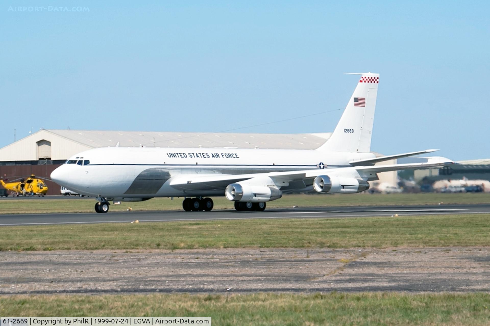 61-2669, 1961 Boeing C-135C-BN Stratolifter C/N 18345, 61-2669 1962 Boeing C-135C USAF RIAT 