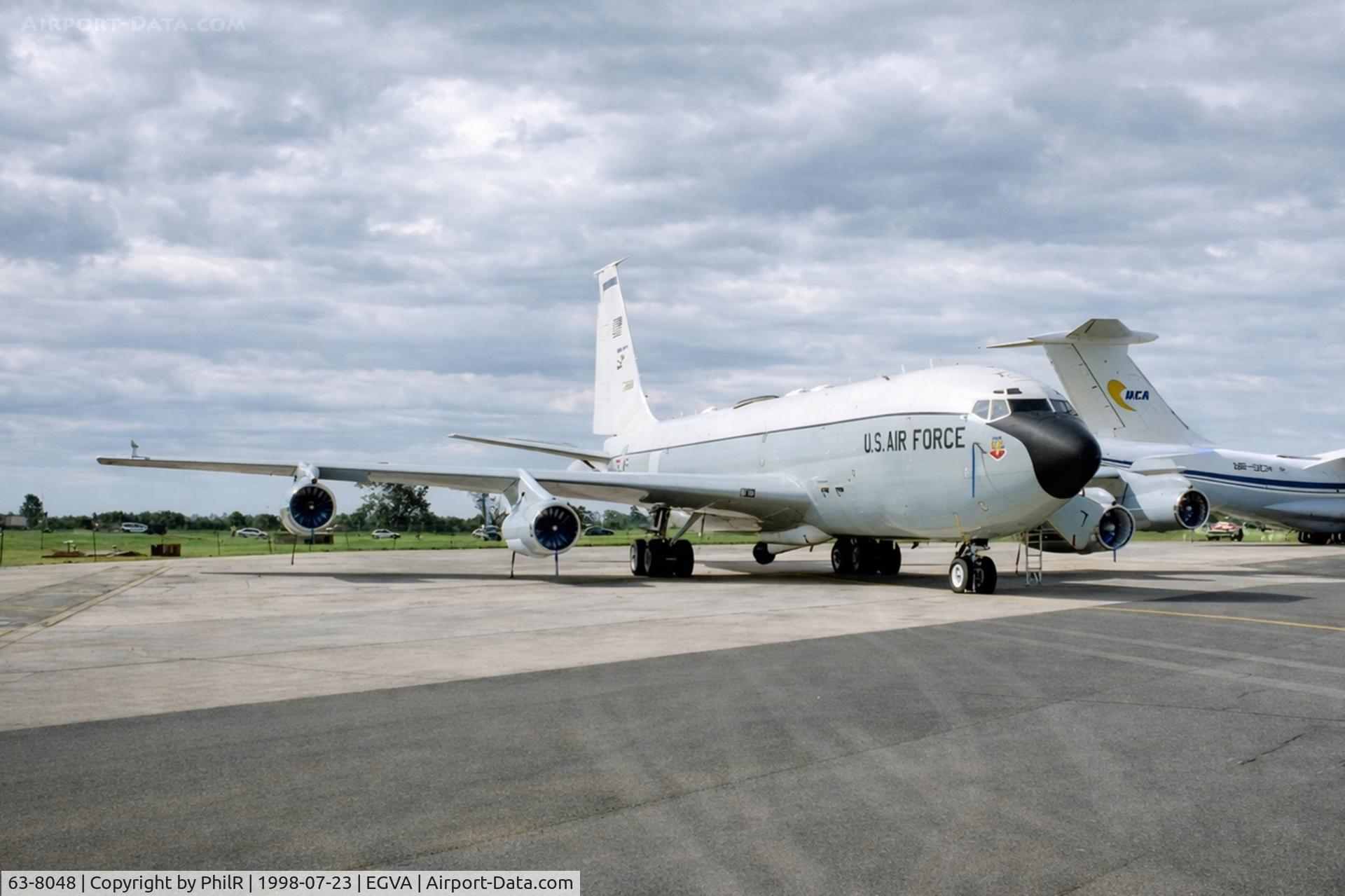 62-4132, 1962 Boeing RC-135W Rivet Joint C/N 18472, 63-8048 1964 Boeing EC-135C USAF RIAT 