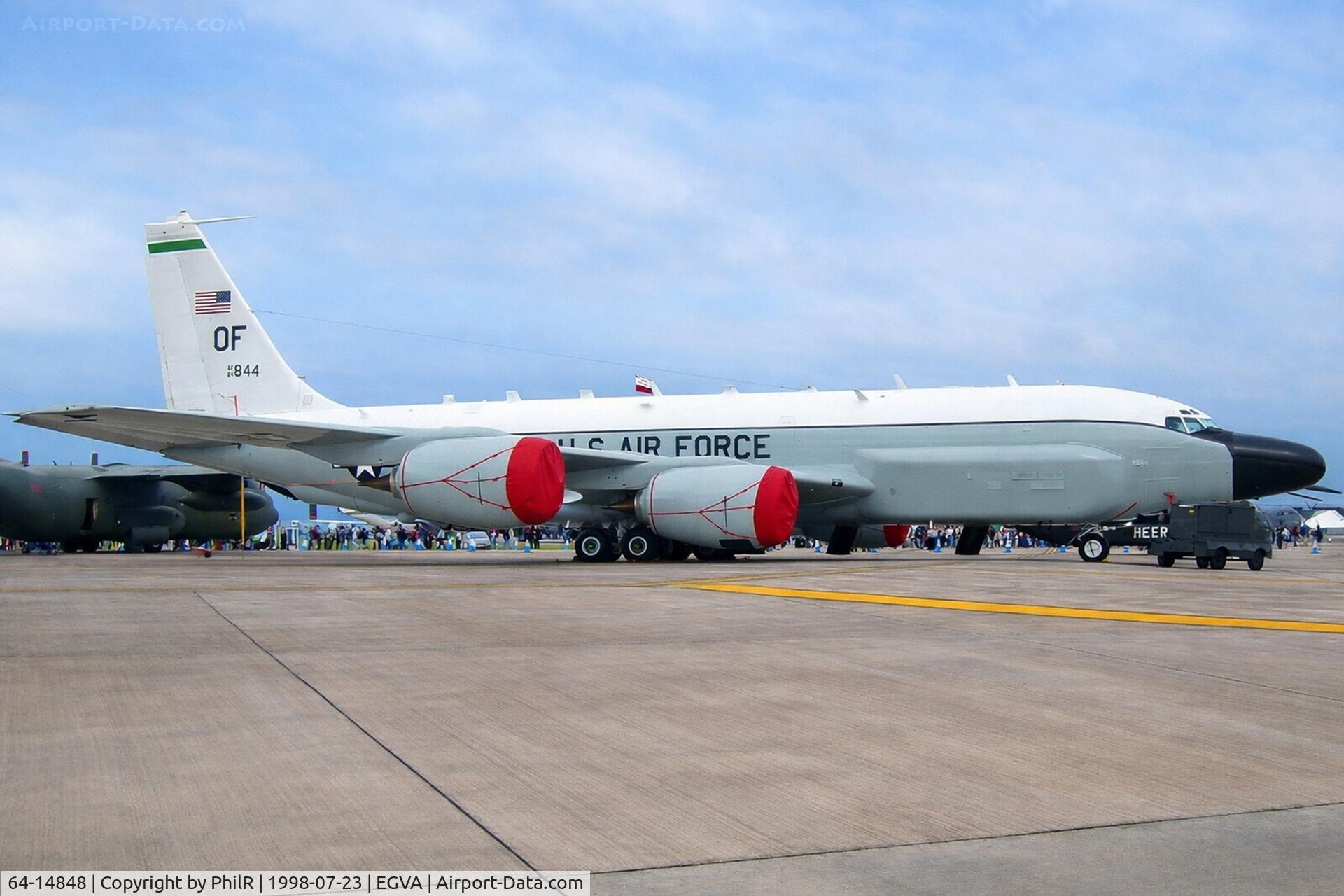 64-14848, 1964 Boeing RC-135V Rivet Joint C/N 18788, 64-14848 1965 Boeing RC-135V Rivet Joint USAF RIAT
