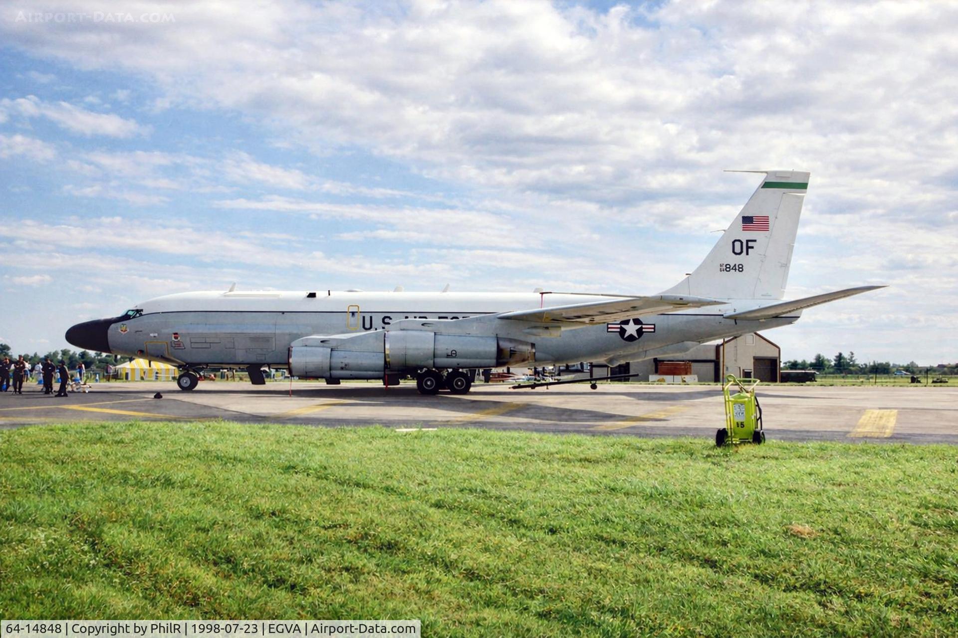 64-14848, 1964 Boeing RC-135V Rivet Joint C/N 18788, 64-14848 1965 Boeing RC-135V Rivet Joint USAF RIAT
