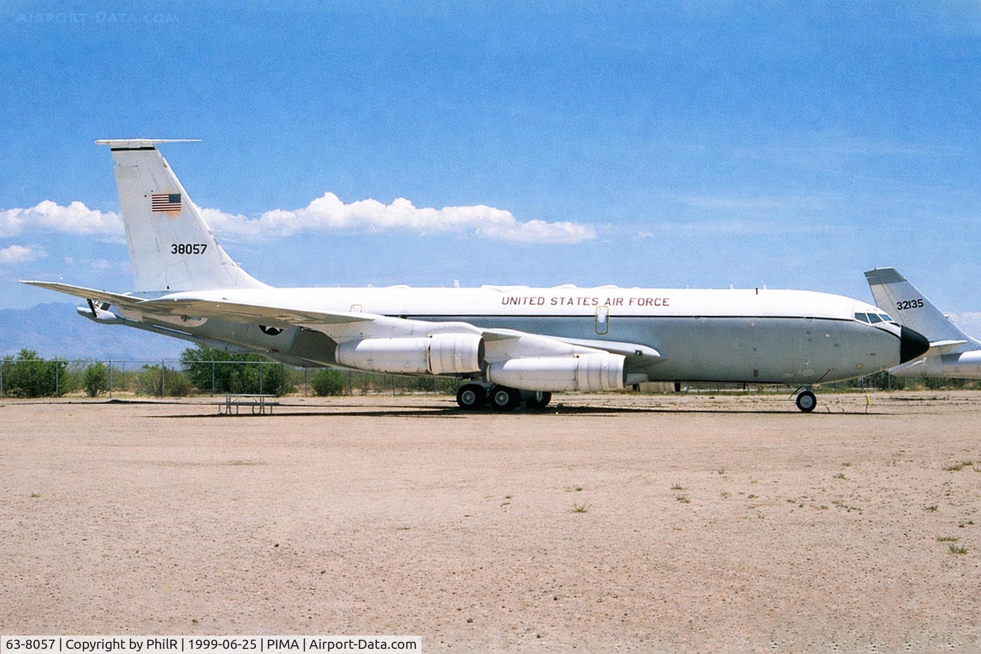 63-8057, Boeing EC-135J Stratotanker C/N 18705, 63-8057 1965 Boeing EC-135J USAF Pima 