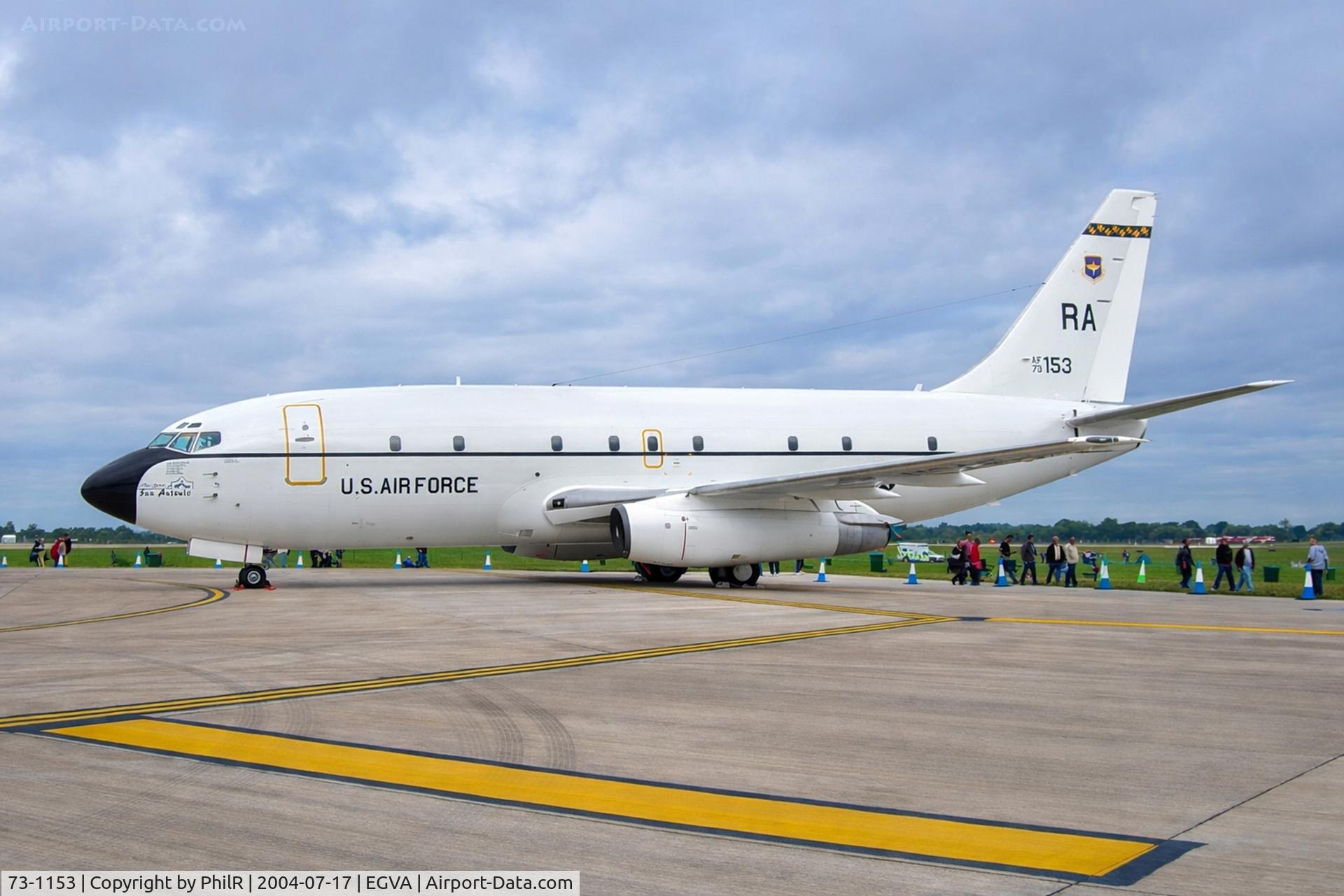 73-1153, 1973 Boeing CT-43A C/N 20700, 73-1153 1974 Boeing T-43A Gator USAF RIAT 
