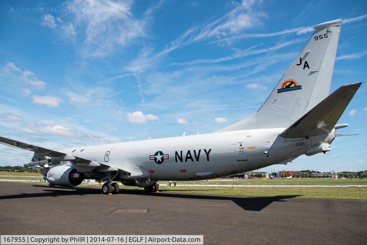 167955, 2010 Boeing P-8A Poseidon (737-8FV) C/N 40595, 167955 2011 Boeing P-8A Poseidon USN FIA 
