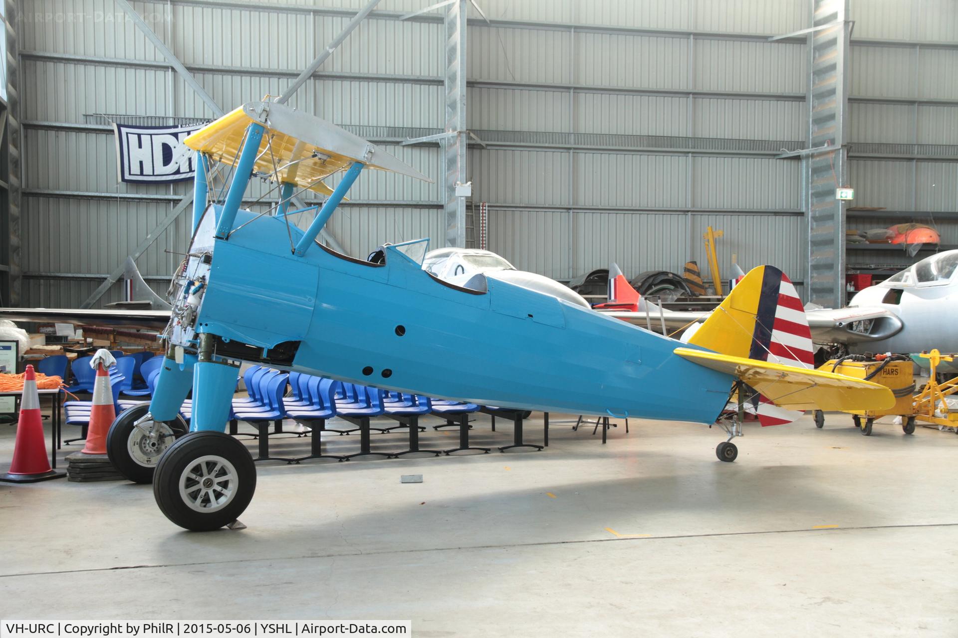 G-RJAH, 1942 Boeing A75N1 C/N 75-4041, VH-URC (41-8275) 1942 Boeing PT-17 Kaydet HARS Illawarra
