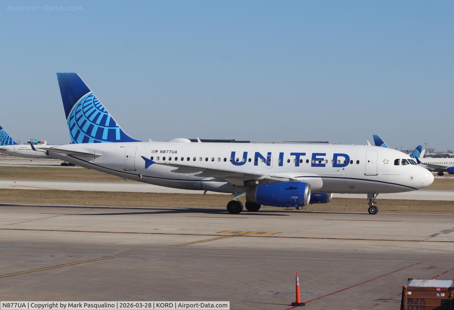 N877UA, 2004 Airbus A319-132 C/N 2232, Airbus A319-132