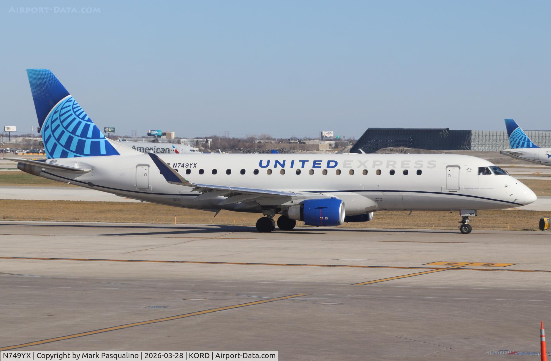 N749YX, 2017 Embraer 175LR (ERJ-170-200LR) C/N 17000685, ERJ-170-200LR