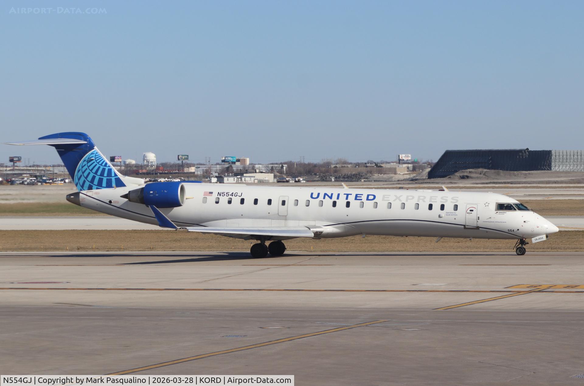 N554GJ, 2009 Bombardier CRJ-702 (CL-600-2C10) C/N 10297, CL-600-2C10