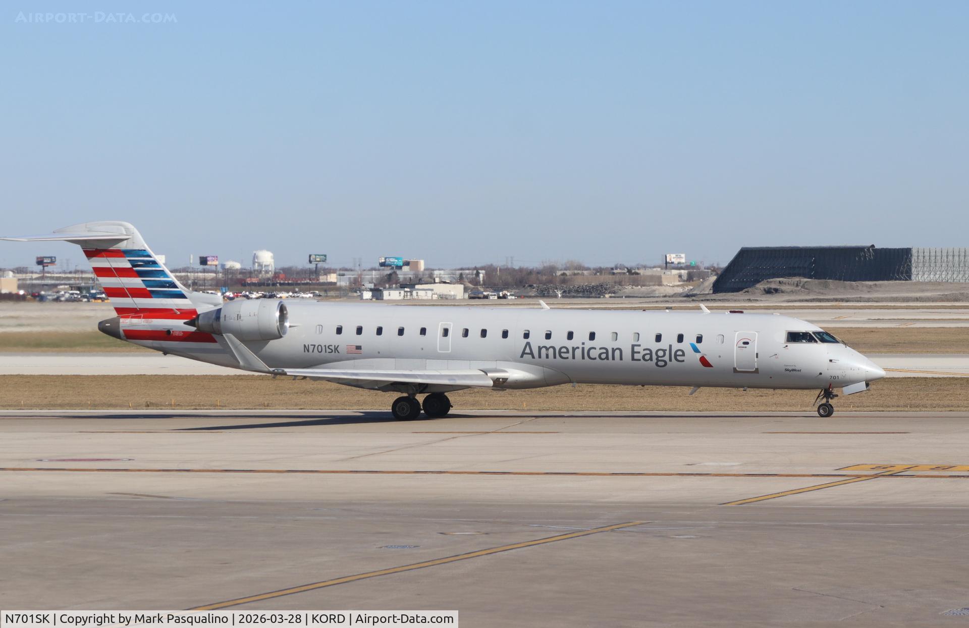 N701SK, 2004 Bombardier CRJ-700 (CL-600-2C10) Regional Jet C/N 10133, CL-600-2C10
