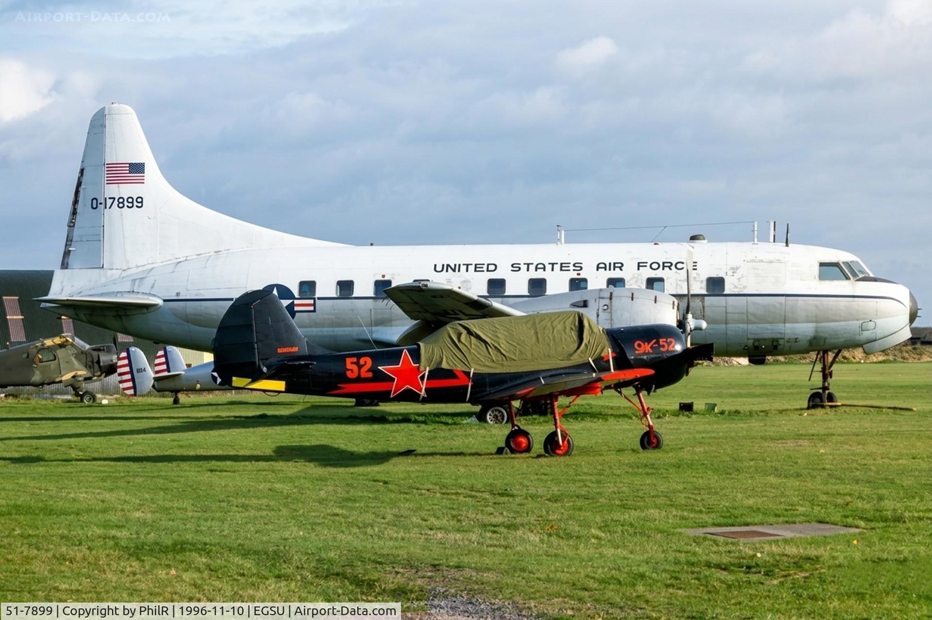 51-7899, 1951 Convair VT-29B C/N 240-311, 51-7899 1953 Convair VT-29B USAF Duxford 