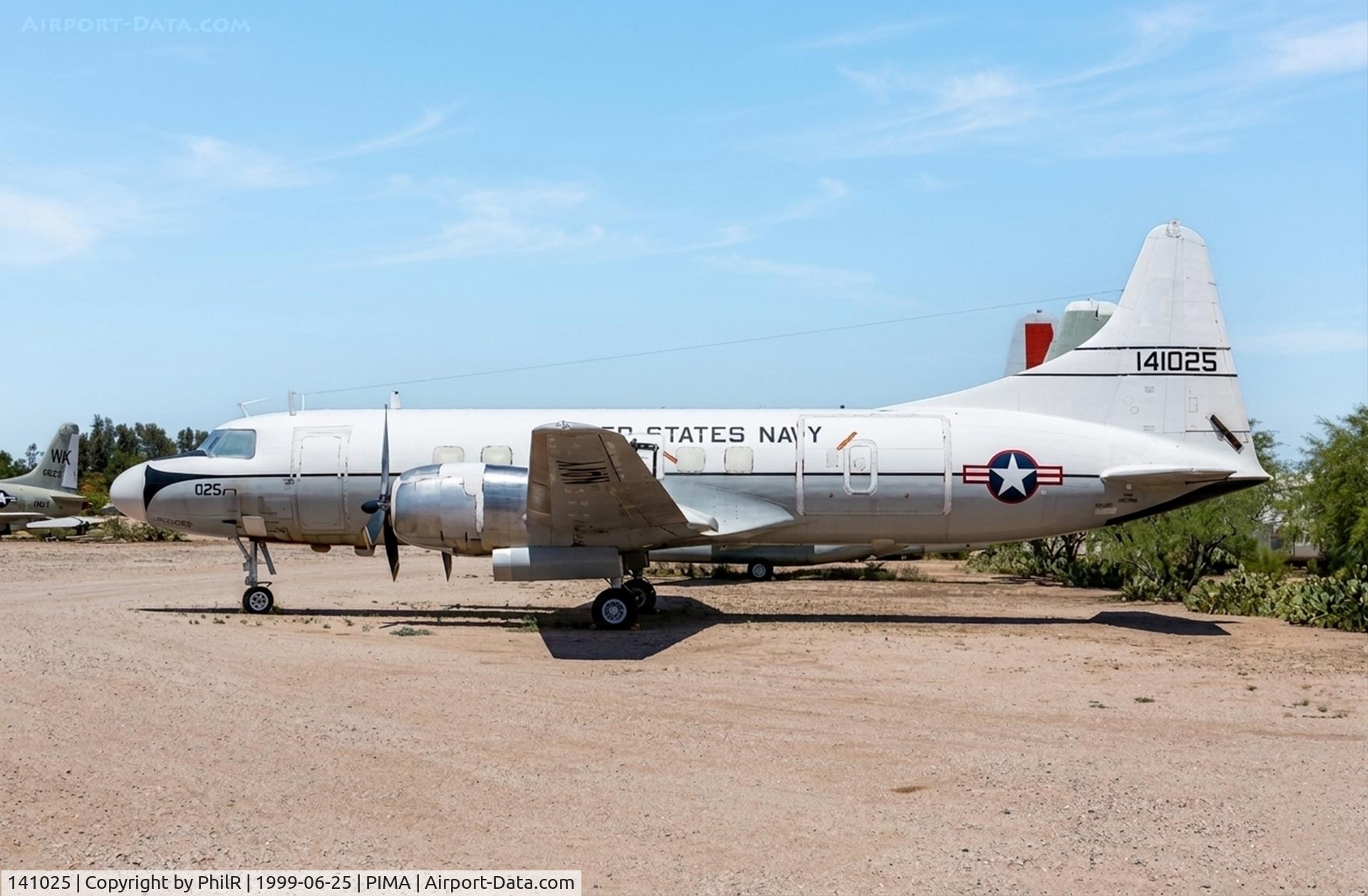 141025, 1954 Convair C-131F (R4Y-1) Samaritan C/N 308, 141025 1956 Convair C-131F (R4Y-1 USN) Samaritan USN Pima 
