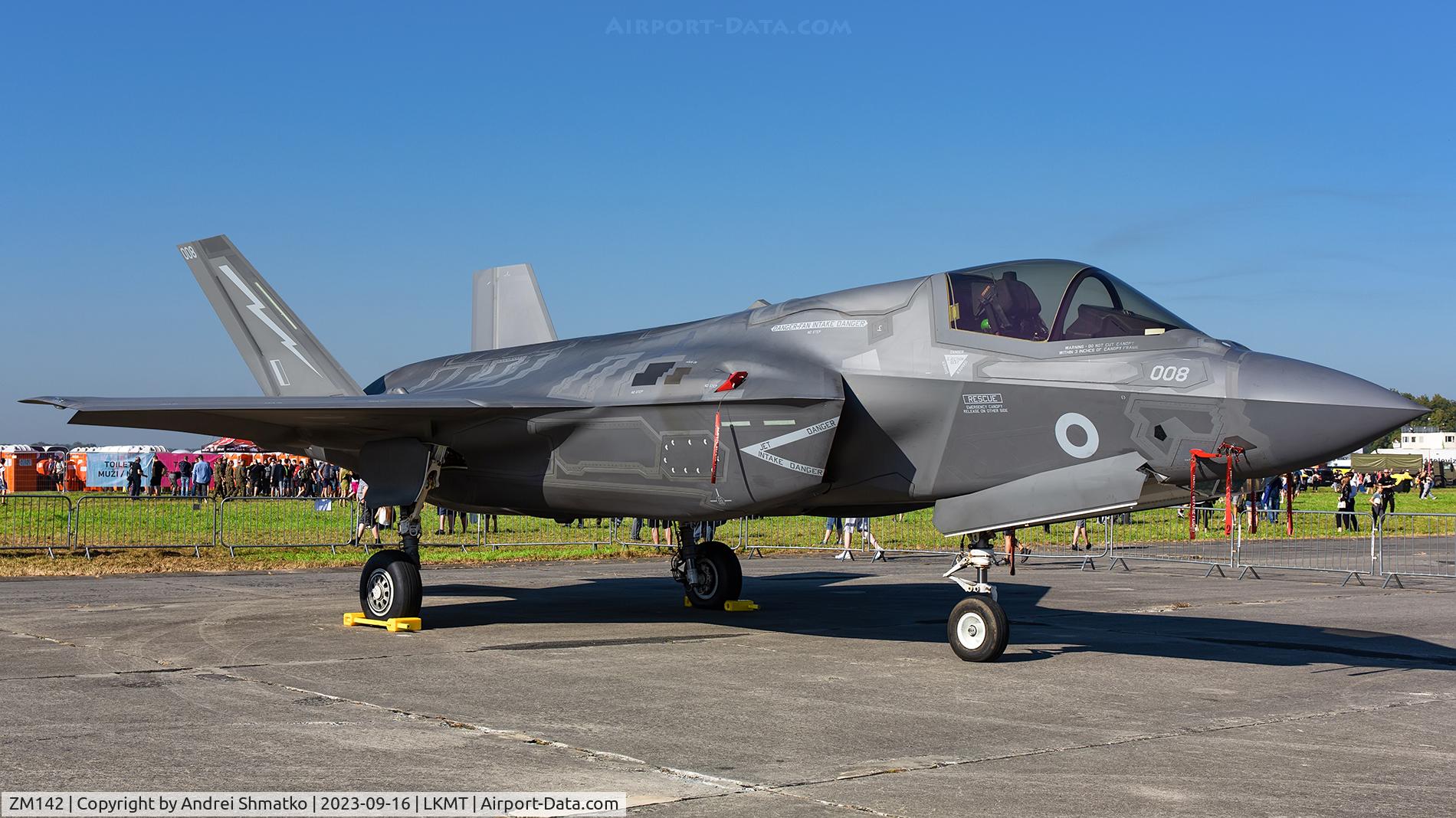 ZM142, 2016 Lockheed F-35B Lightning II C/N BK-08, NATO Days.
