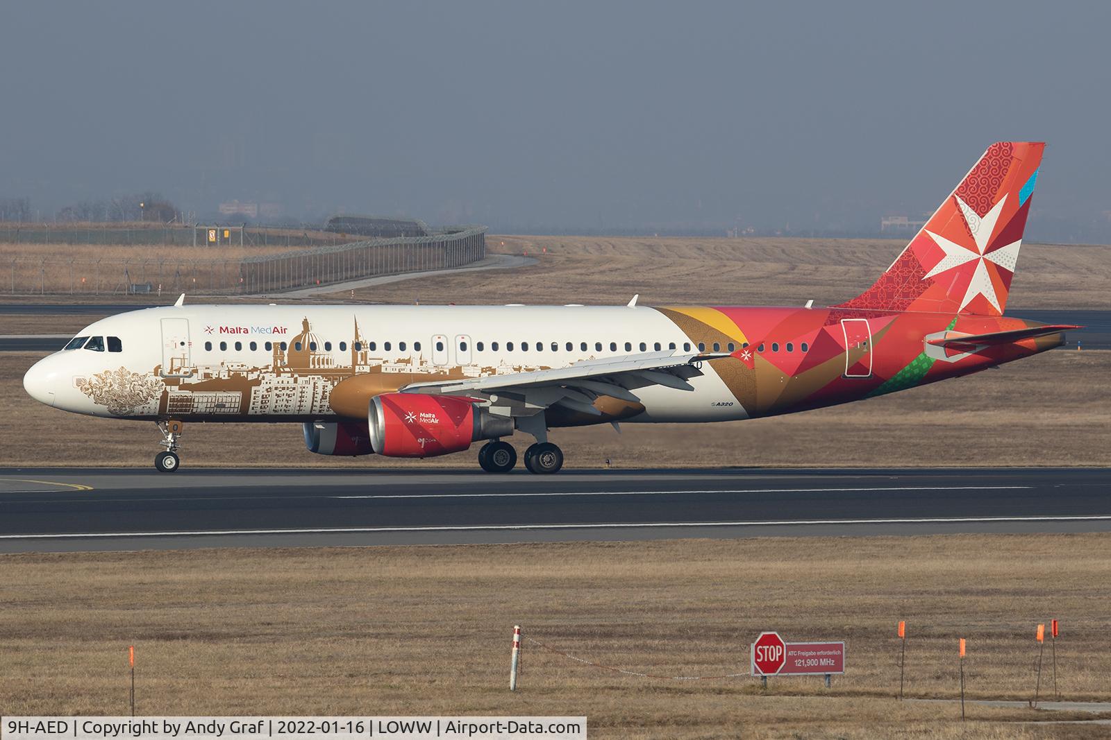 9H-AED, 1991 Airbus A320-211 C/N 288, Med Air Malta A320