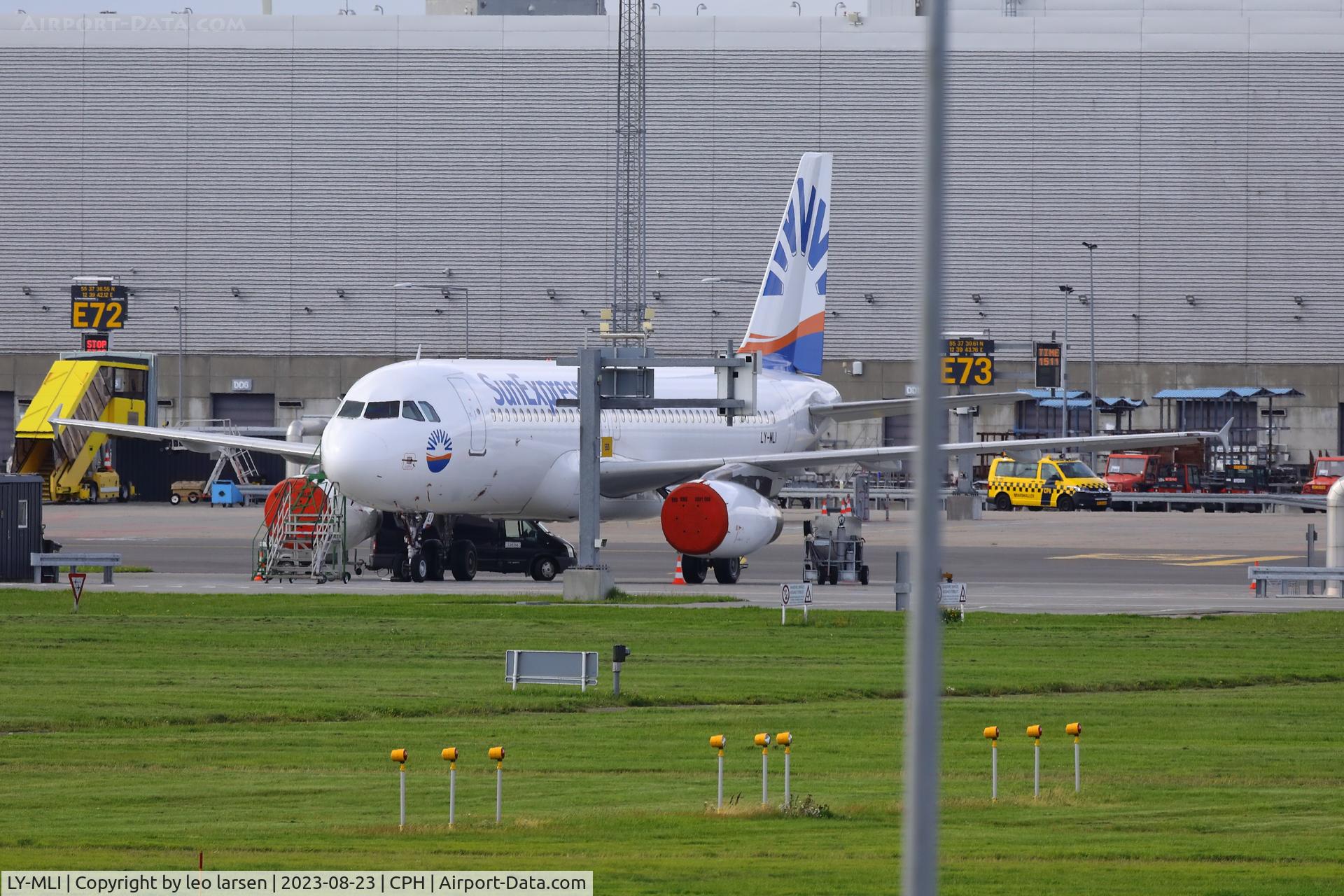 LY-MLI, 2009 Airbus A320-232 C/N 3771, Copenhagen 23.8.2023
