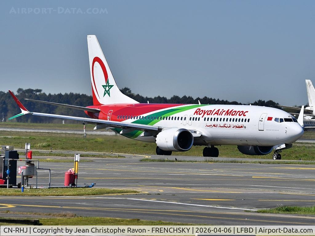 CN-RHJ, 2023 Boeing 737-8MAX C/N 43342, Bordeaux (BOD)	Casablanca (CMN)	AT793
