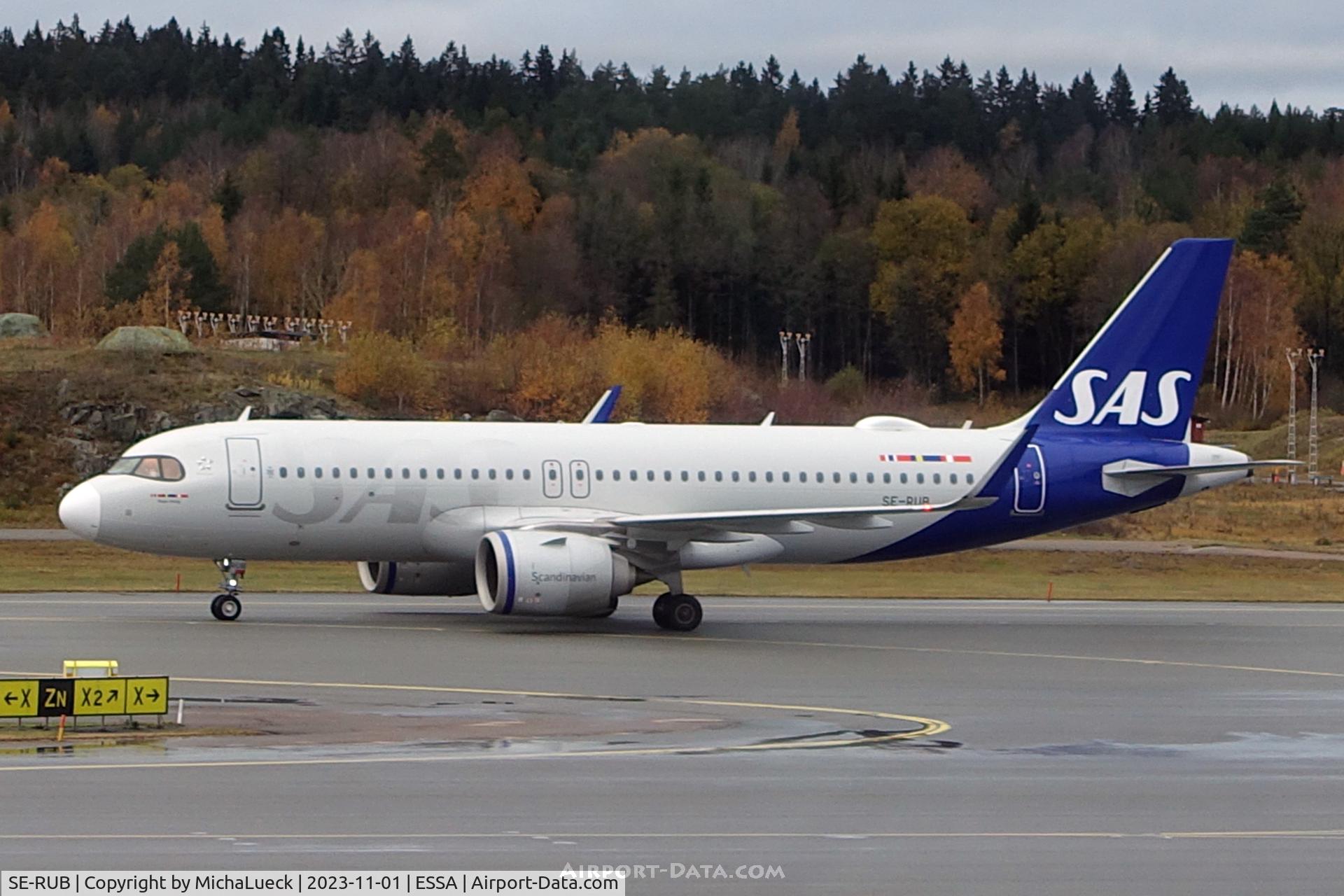 SE-RUB, 2020 Airbus A320-251N C/N 9518, At Arlanda