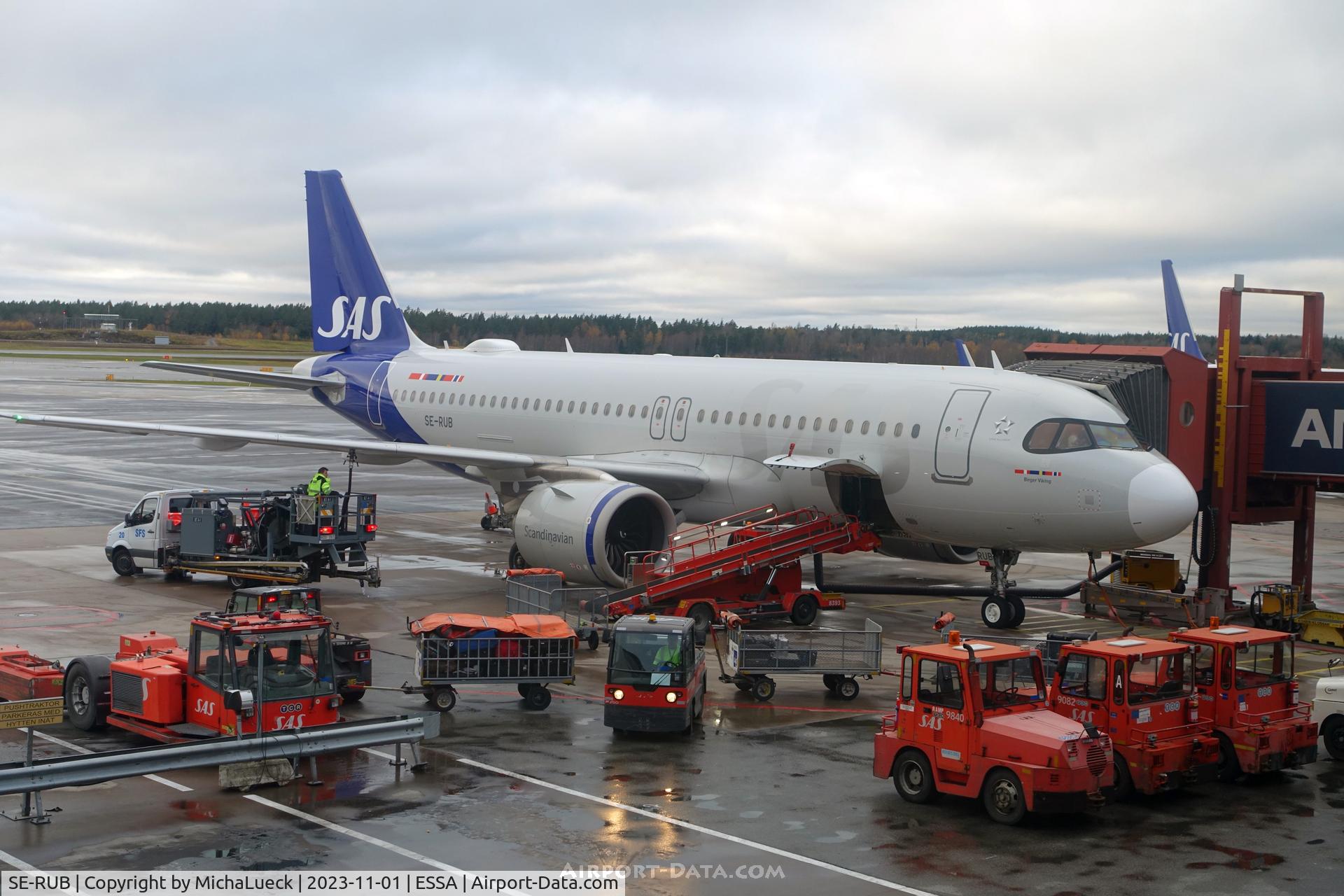 SE-RUB, 2020 Airbus A320-251N C/N 9518, At Arlanda