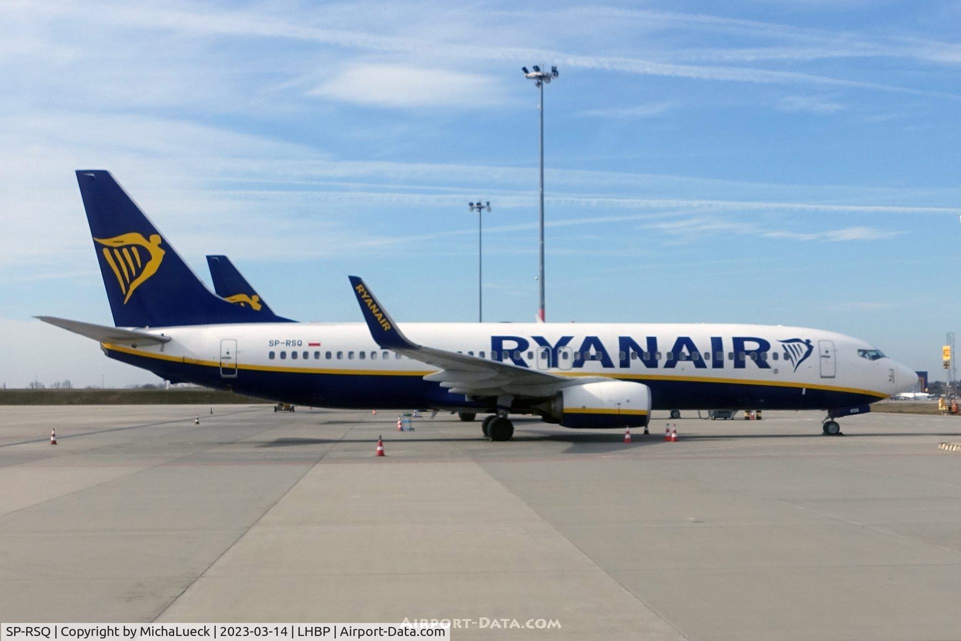 SP-RSQ, 2017 Boeing 737-800 C/N 44774, At Budapest