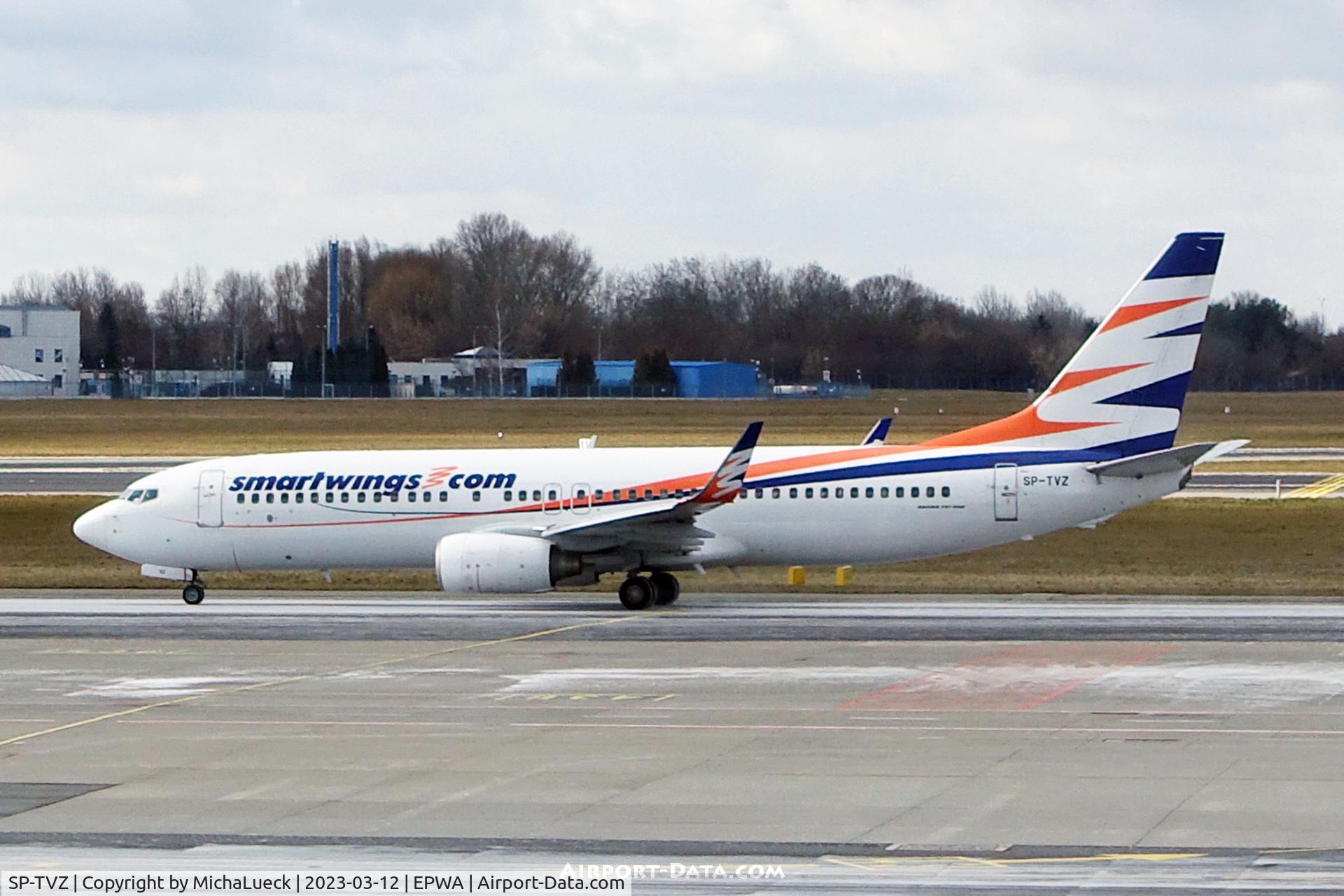 SP-TVZ, 2007 Boeing 737-8BK C/N 29643, At Warsaw