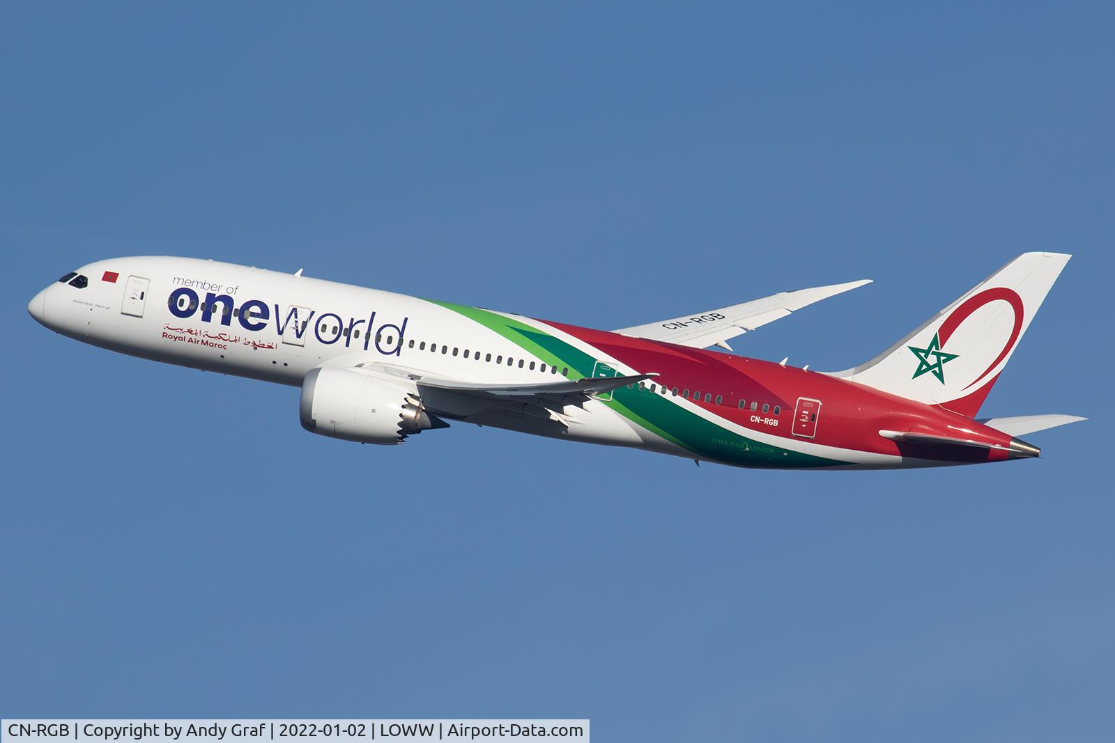CN-RGB, 2014 Boeing 787-8 Dreamliner C/N 43817, Royal Air Maroc 787-8