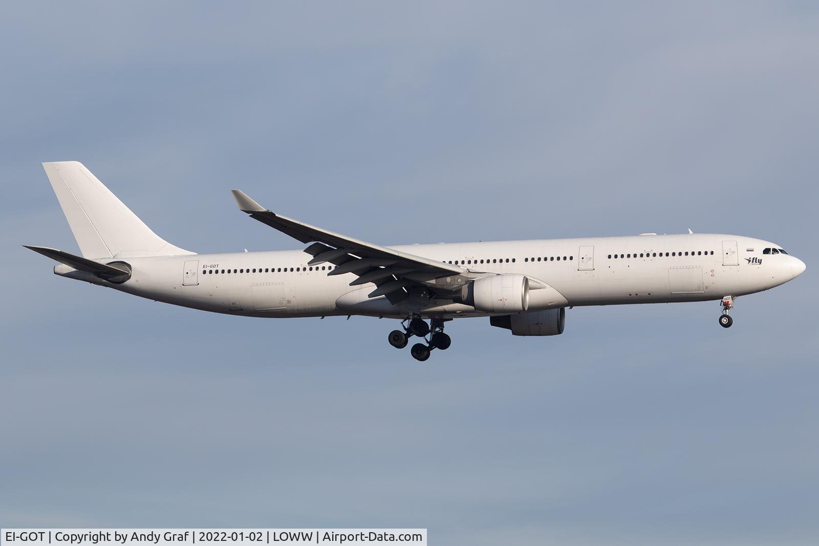EI-GOT, 2009 Airbus A330-323X C/N 1021, IFly A330-300