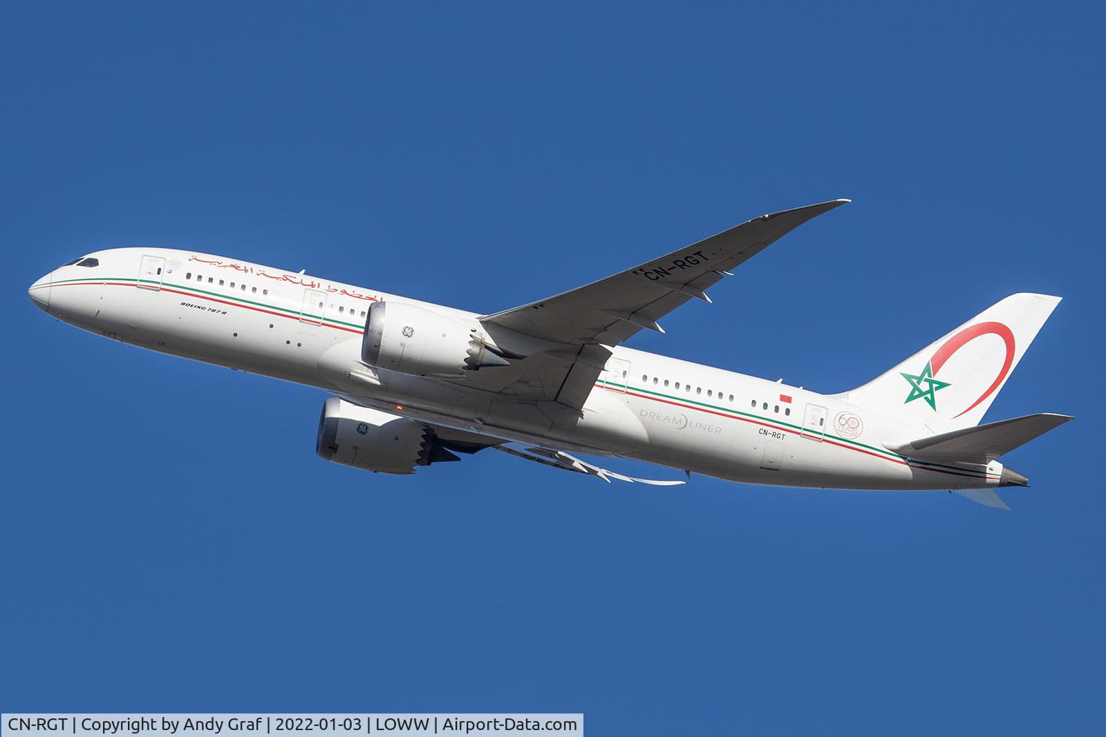 CN-RGT, 2016 Boeing 787-8 Dreamliner C/N 35509, Royal Air Maroc 787-8