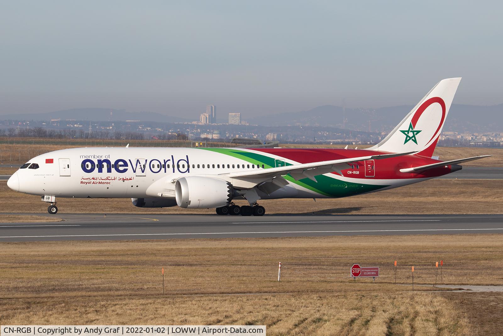 CN-RGB, 2014 Boeing 787-8 Dreamliner C/N 43817, Royal Air Maroc 787-8