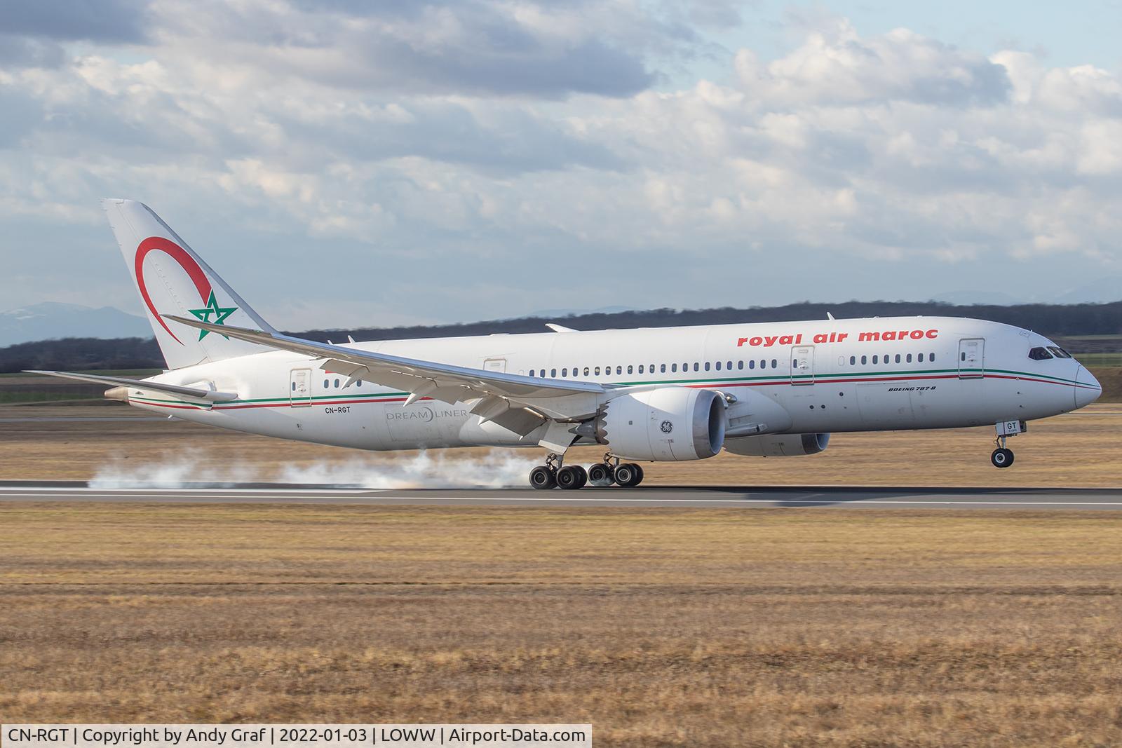 CN-RGT, 2016 Boeing 787-8 Dreamliner C/N 35509, Royal Air Maroc 787-8