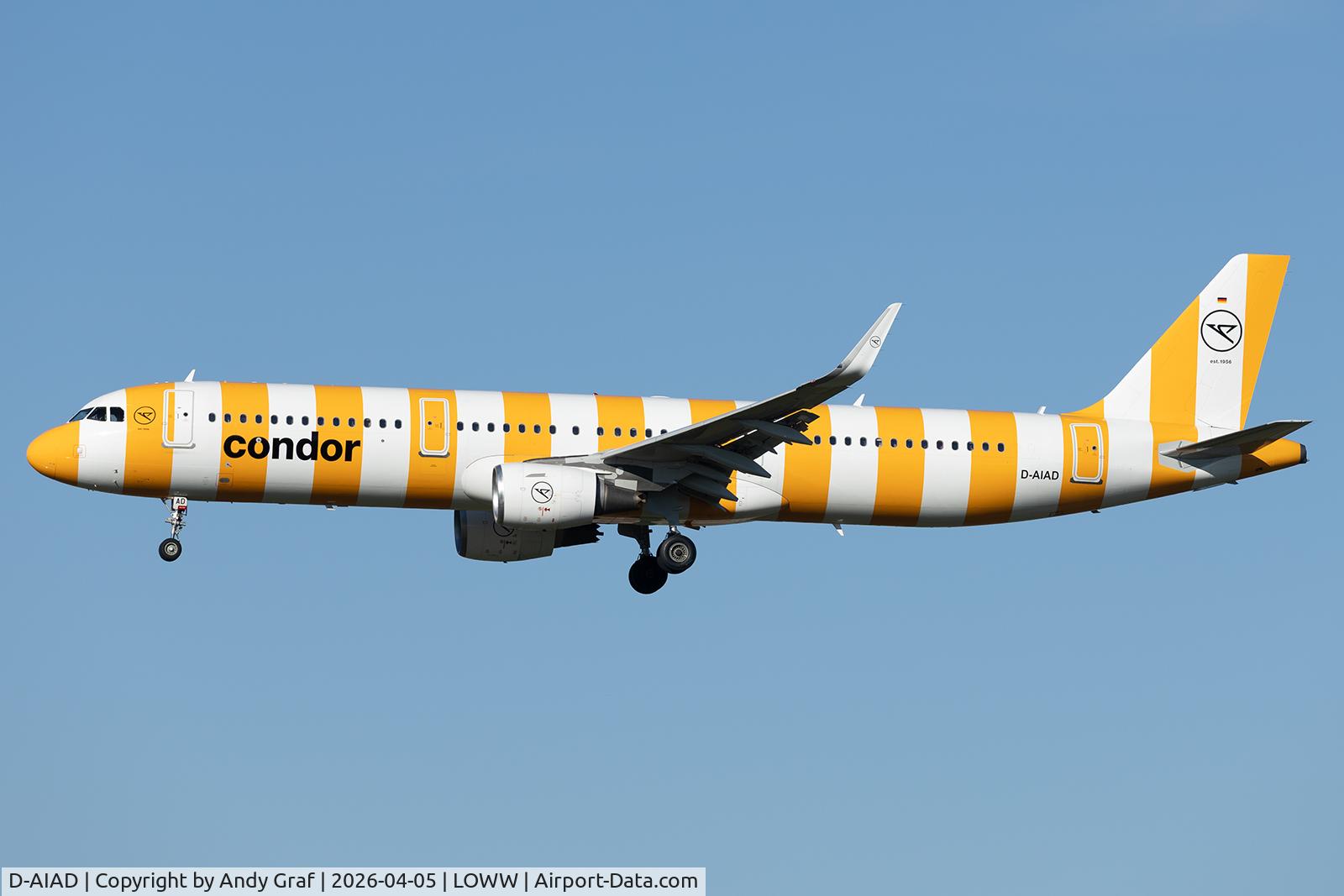 D-AIAD, 2014 Airbus A321-211 C/N 6053, Condor A321