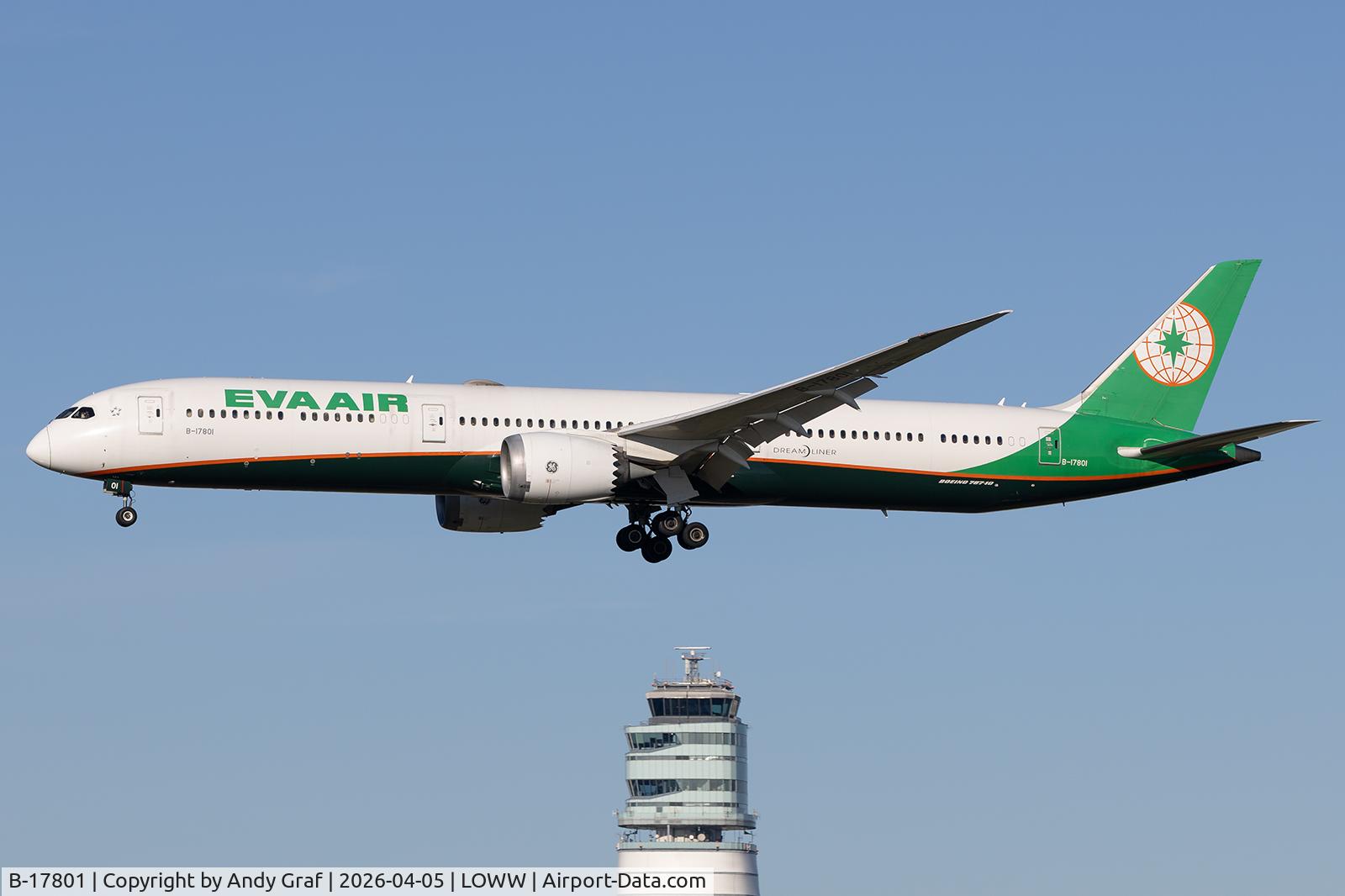 B-17801, 2019 Boeing 787-10 Dreamliner C/N 63510, Eva Air 787-10