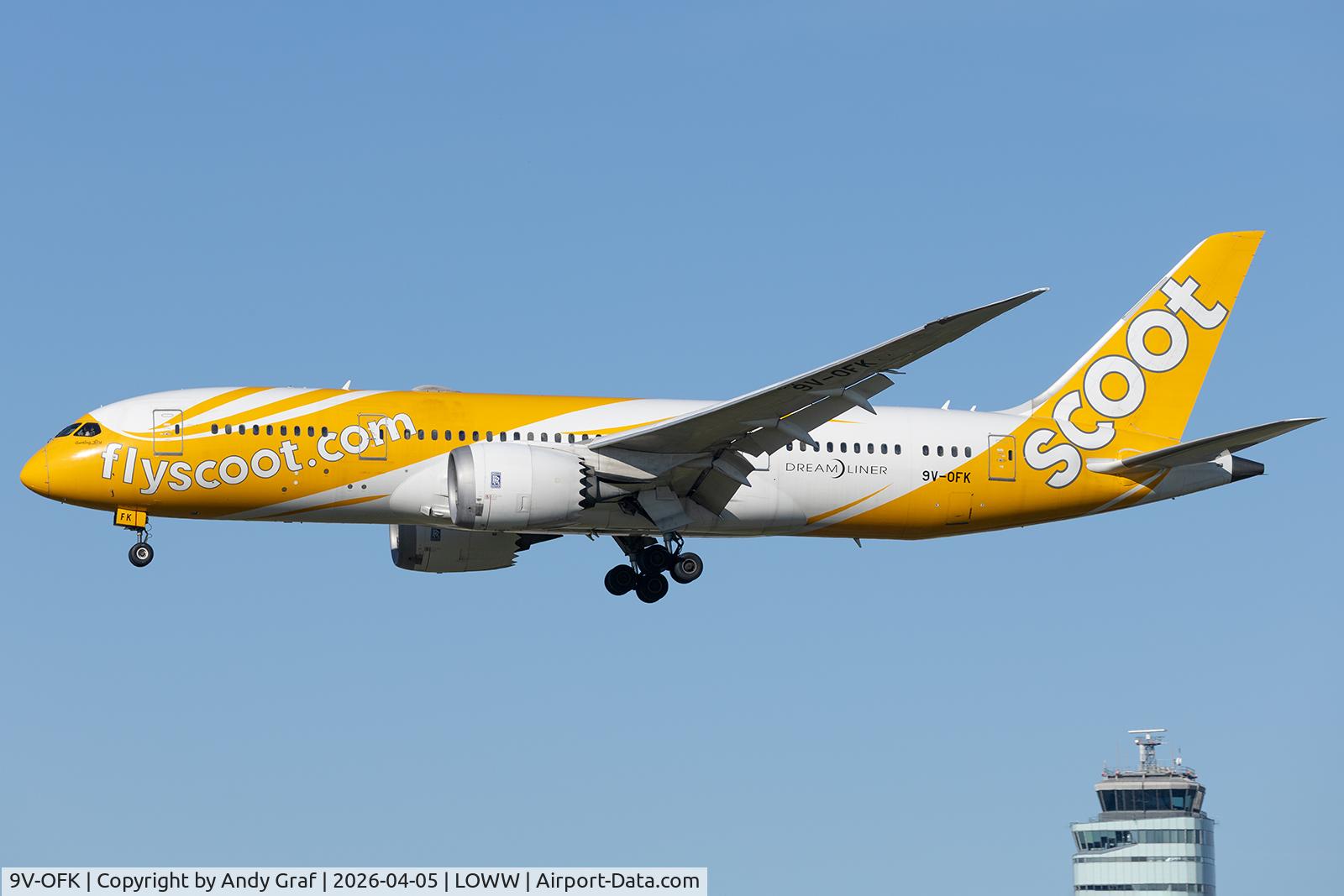 9V-OFK, Boeing 787-8 Dreamliner C/N 37127, Scoot 787-8