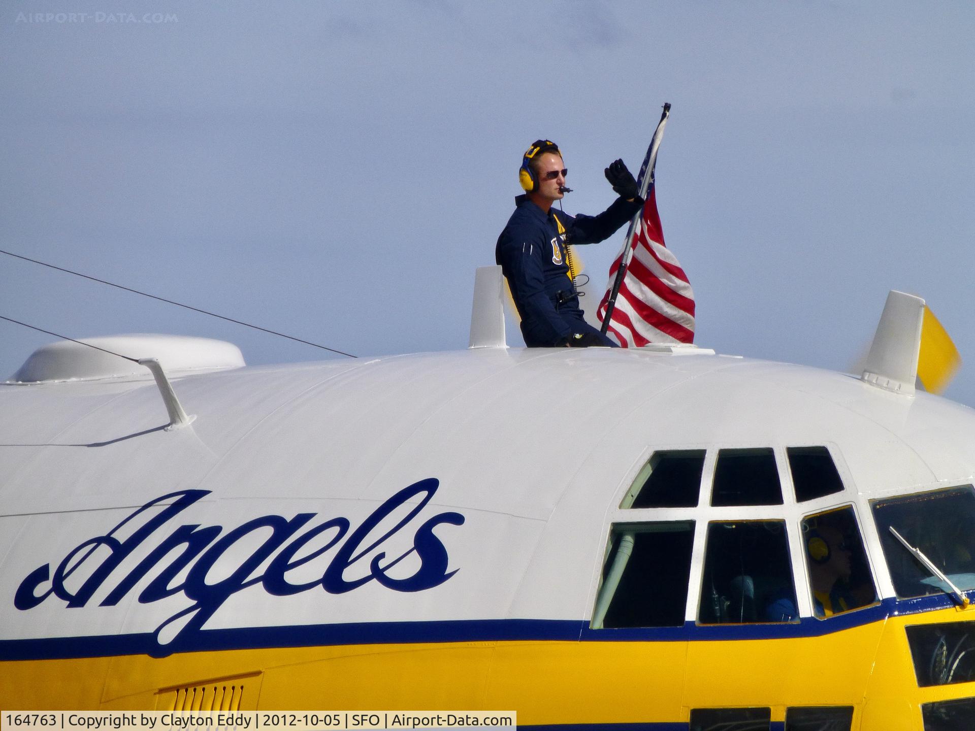 164763, 1992 Lockheed C-130T Hercules C/N 382-5258, Fleet Week San Francisco SFO 2012