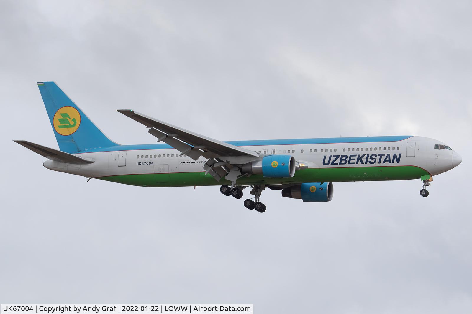 UK67004, 2012 Boeing 767-33PER C/N 40536, Uzbekistan 767-300