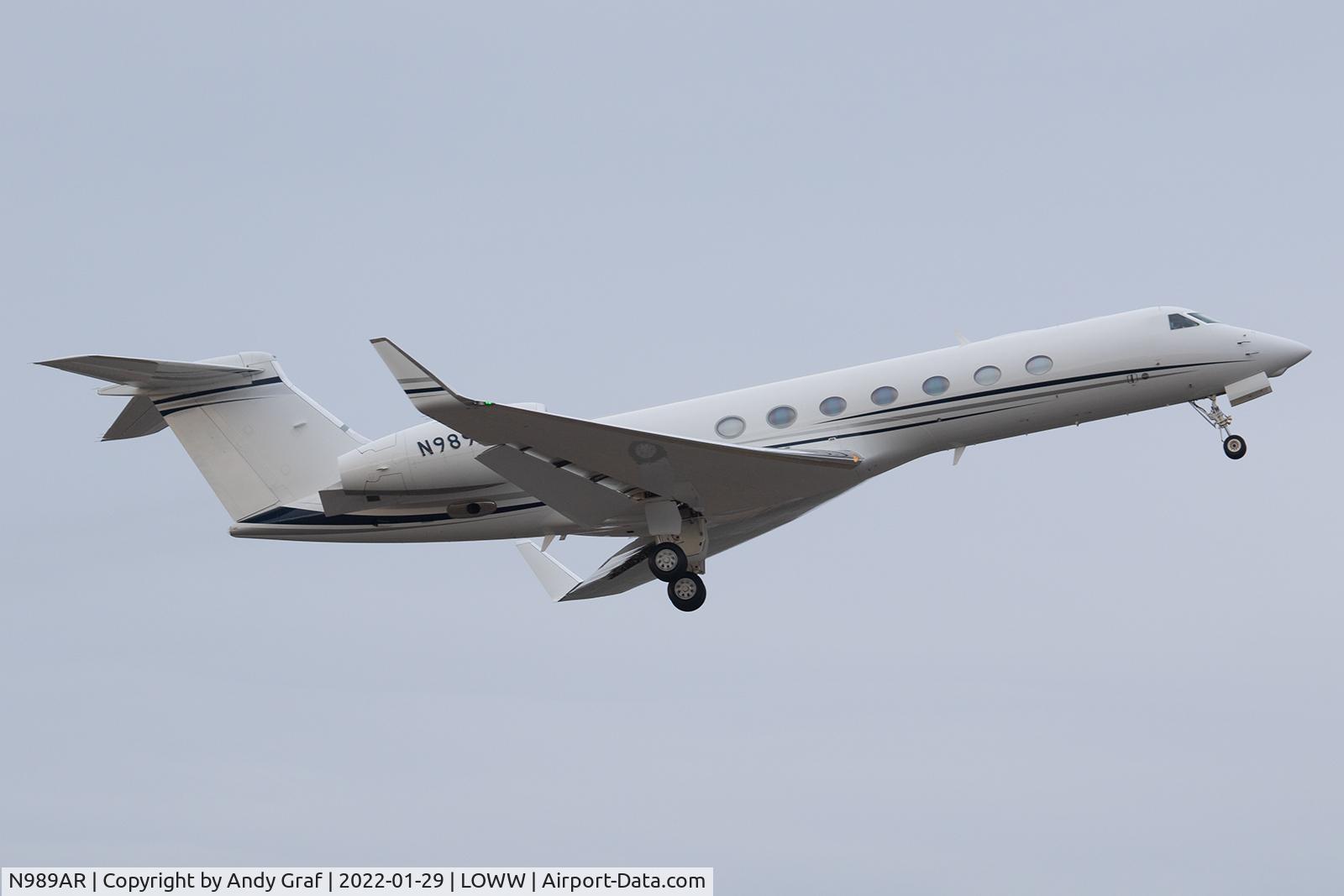 N989AR, Gulfstream Aerospace GV-SP (G550) C/N 5339, Untitled Gulfstream G550