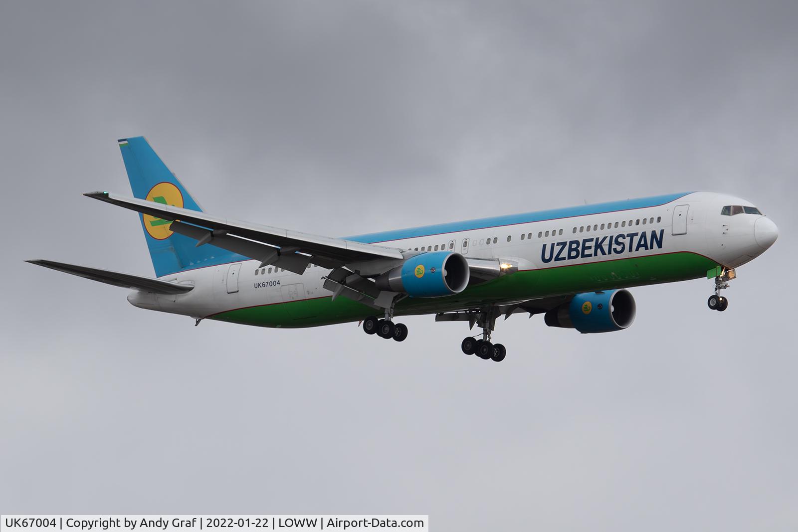 UK67004, 2012 Boeing 767-33PER C/N 40536, Uzbekistan 767-300