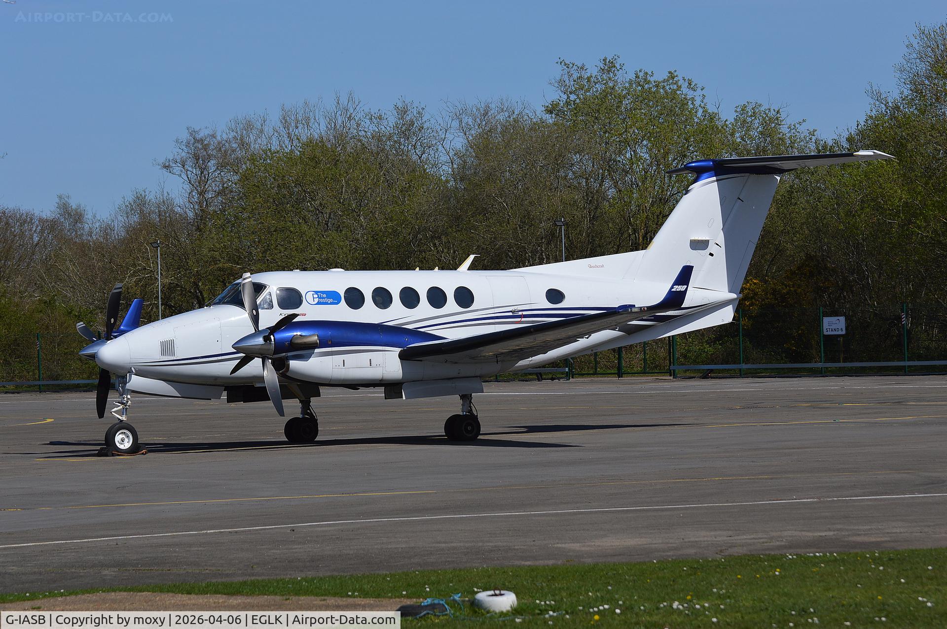 G-IASB, 2017 Beech B200GT Super King Air King Air C/N BY-278, Beech B200GT Super King Air at Blackbushe. Ex N278BY