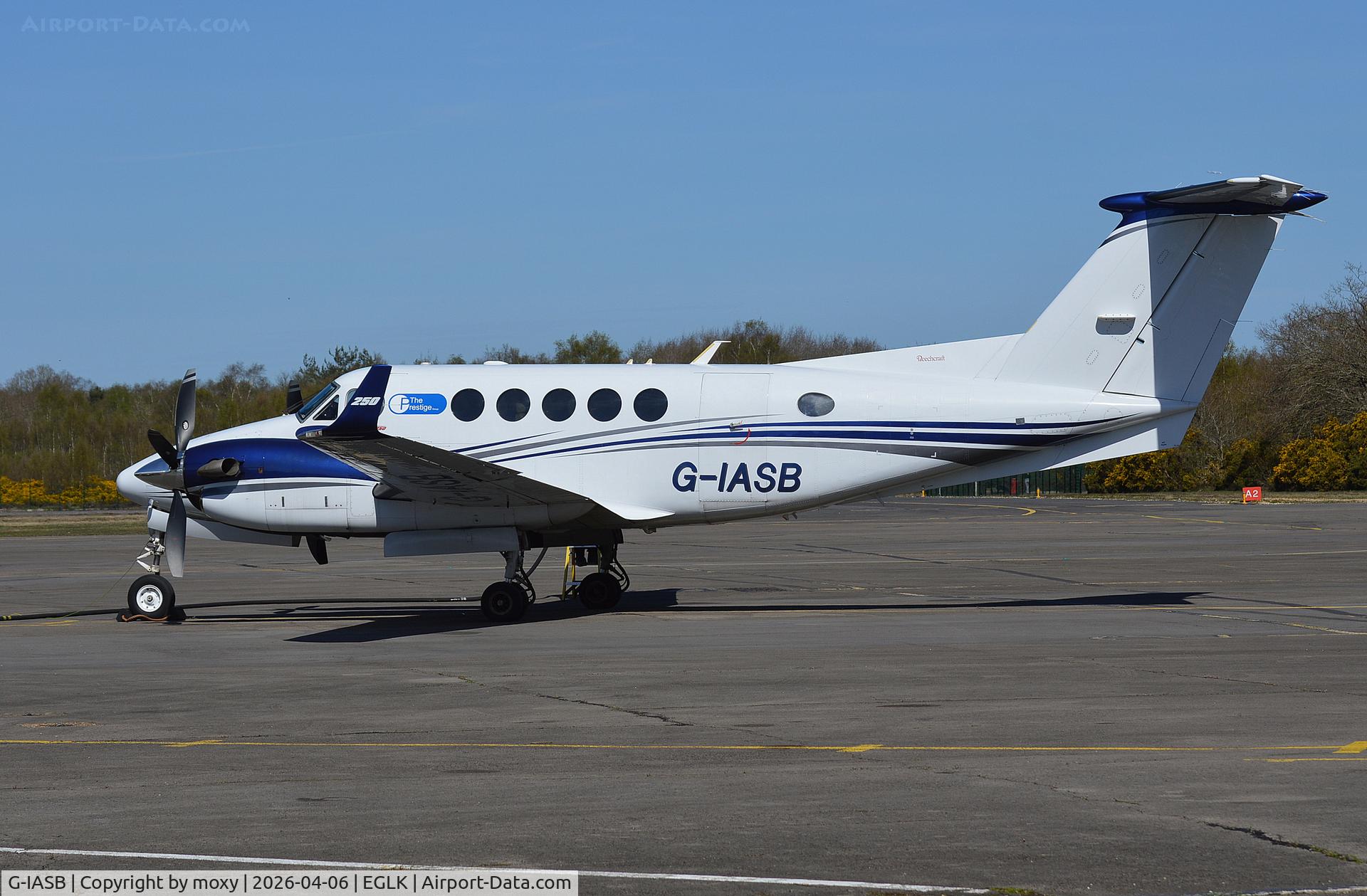G-IASB, 2017 Beech B200GT Super King Air King Air C/N BY-278, Beech B200GT Super King Air at Blackbushe. Ex N278BY
