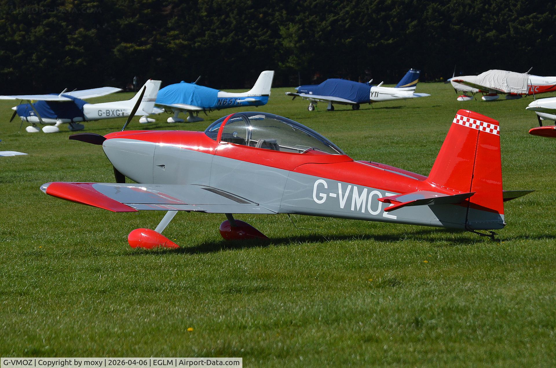 G-VMOZ, 2014 Vans RV-8 C/N LAA 303-15029, Vans RV-8 at White Waltham.
