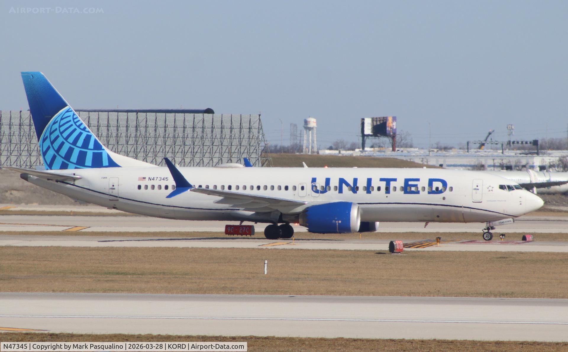 N47345, 2024 Boeing 737-8 MAX C/N 67619, Boeing 737-8 MAX