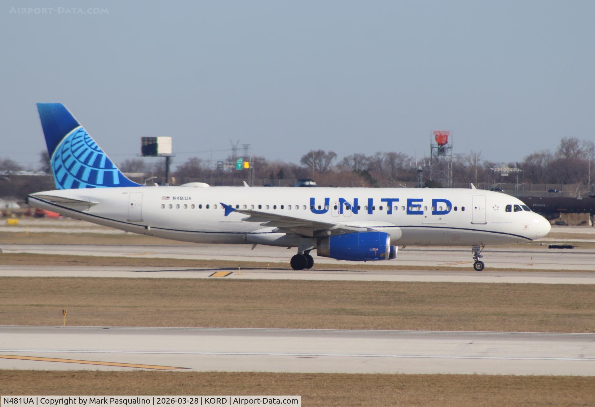 N481UA, 2001 Airbus A320-232 C/N 1559, Airbus A320-232