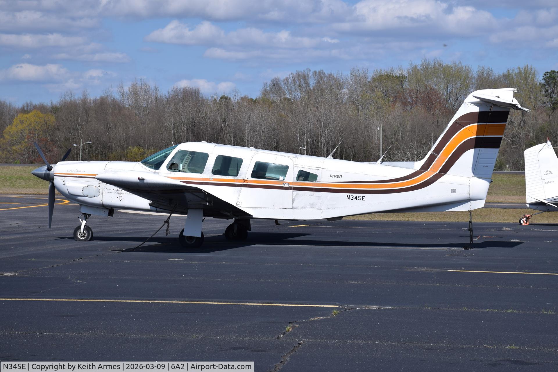 N345E, 1978 Piper PA-32RT-300 C/N 32R-7885199, At Griffin-Spalding Airport (6A2)