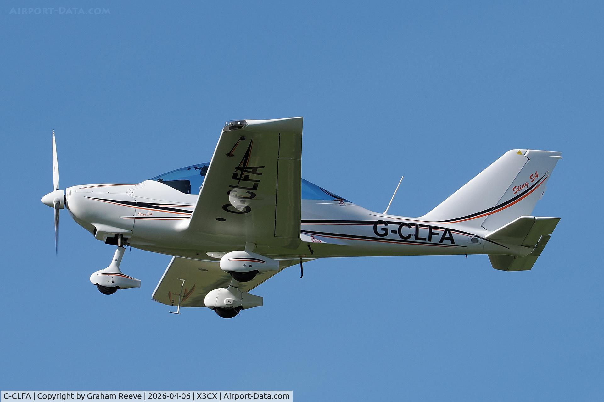 G-CLFA, 2019 TL Ultralight TL-2000UK Sting Carbon S4 C/N LAA 347A-15613, Departing from Northrepps.