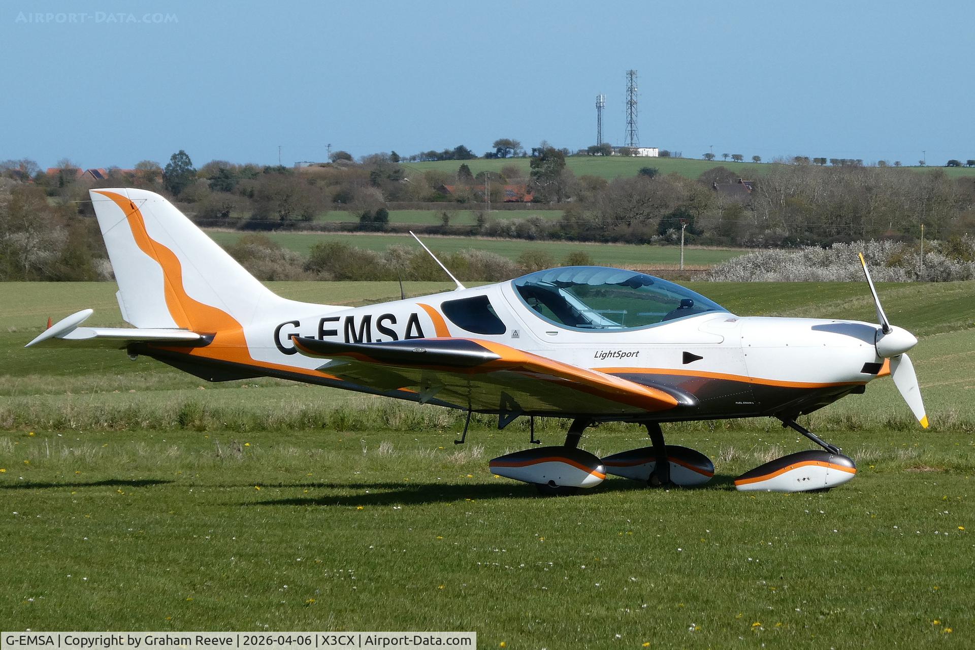 G-EMSA, 2010 CZAW SportCruiser C/N 09SC323, Parked at Northrepps.