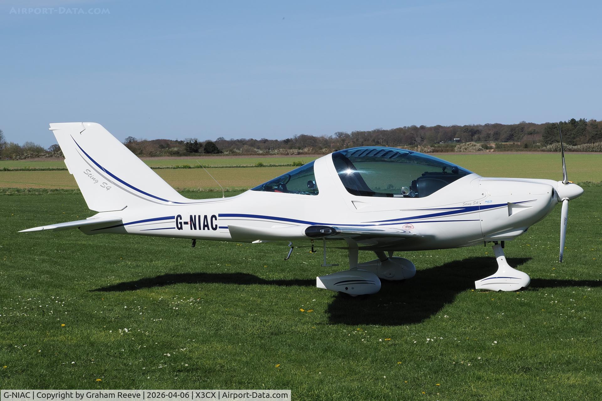 G-NIAC, 2017 TL Ultralight TL-2000UK Sting Carbon C/N LAA 347A-15425, Parked at Northrepps.