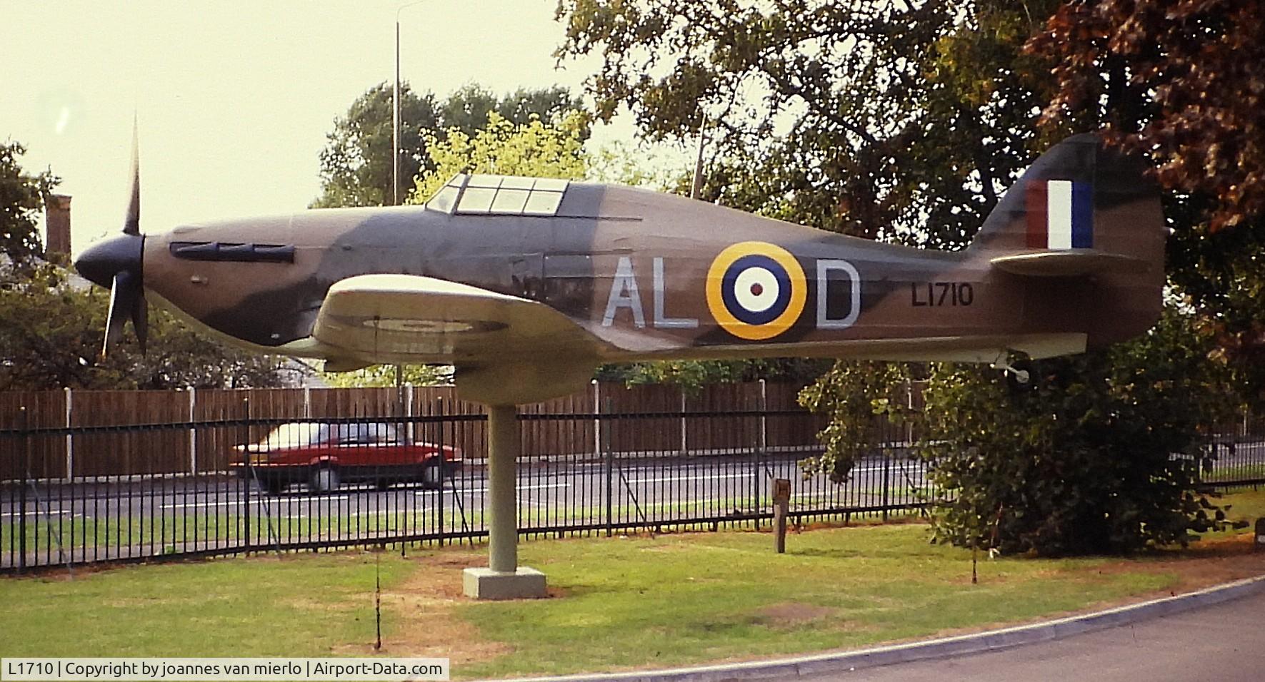 L1710, Hawker Hurricane Replica C/N BAPC219, ex-slide